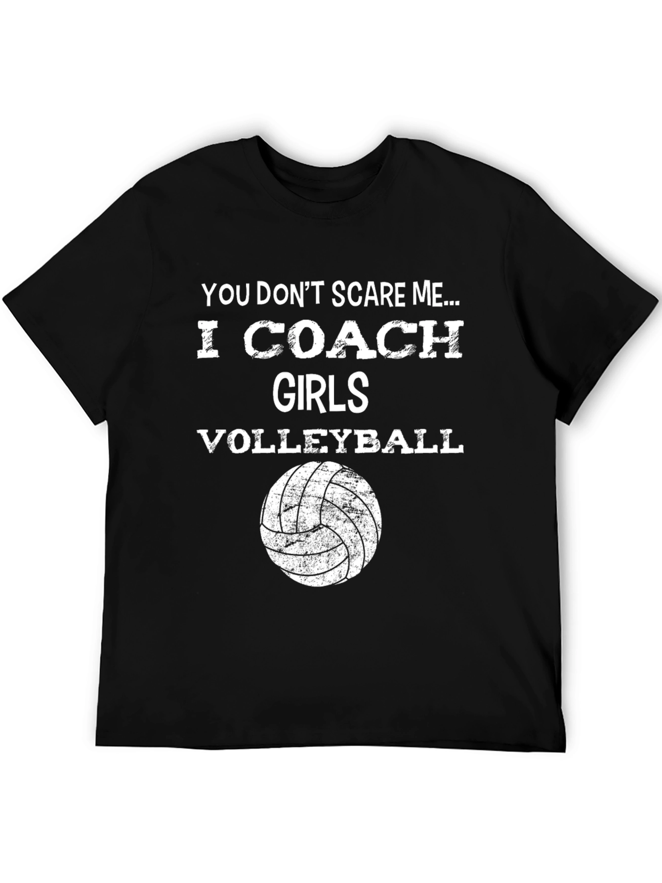 Volleyball Coach Graphic T-Shirt - Funny Design
