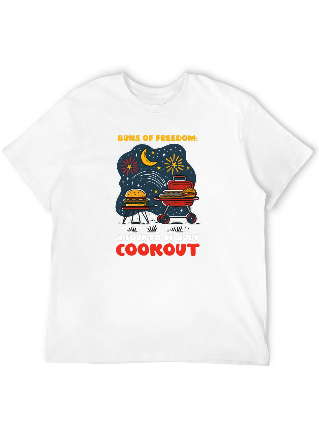 Buns of Freedom 4th of July Cookout Tee