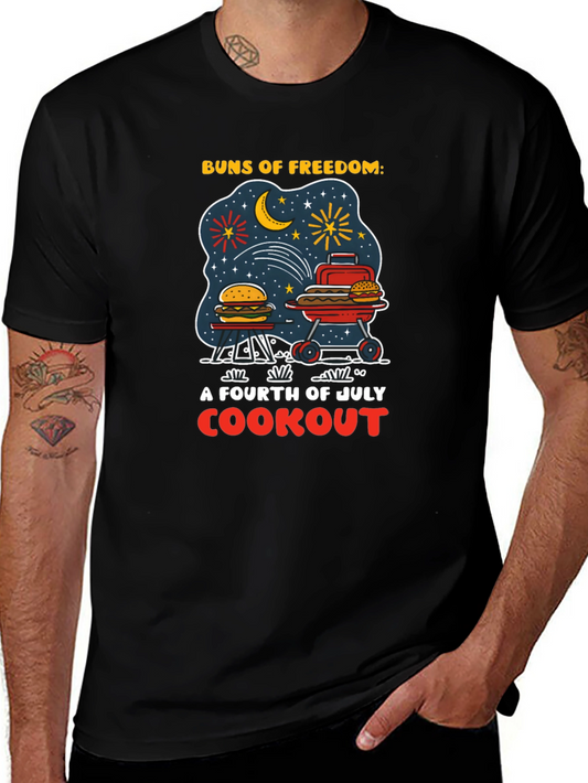 Buns of Freedom 4th of July Cookout Tee