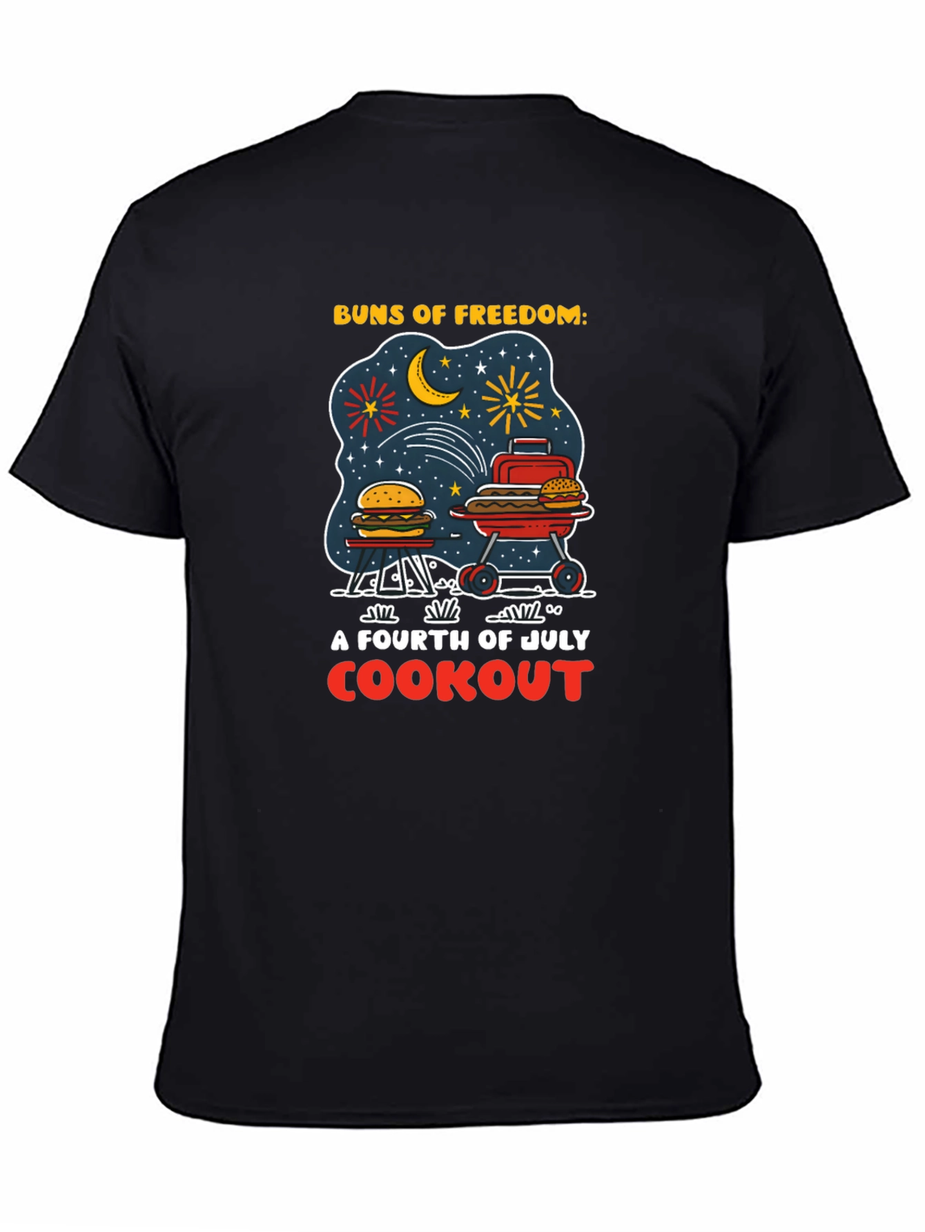 Buns of Freedom 4th of July Cookout Tee