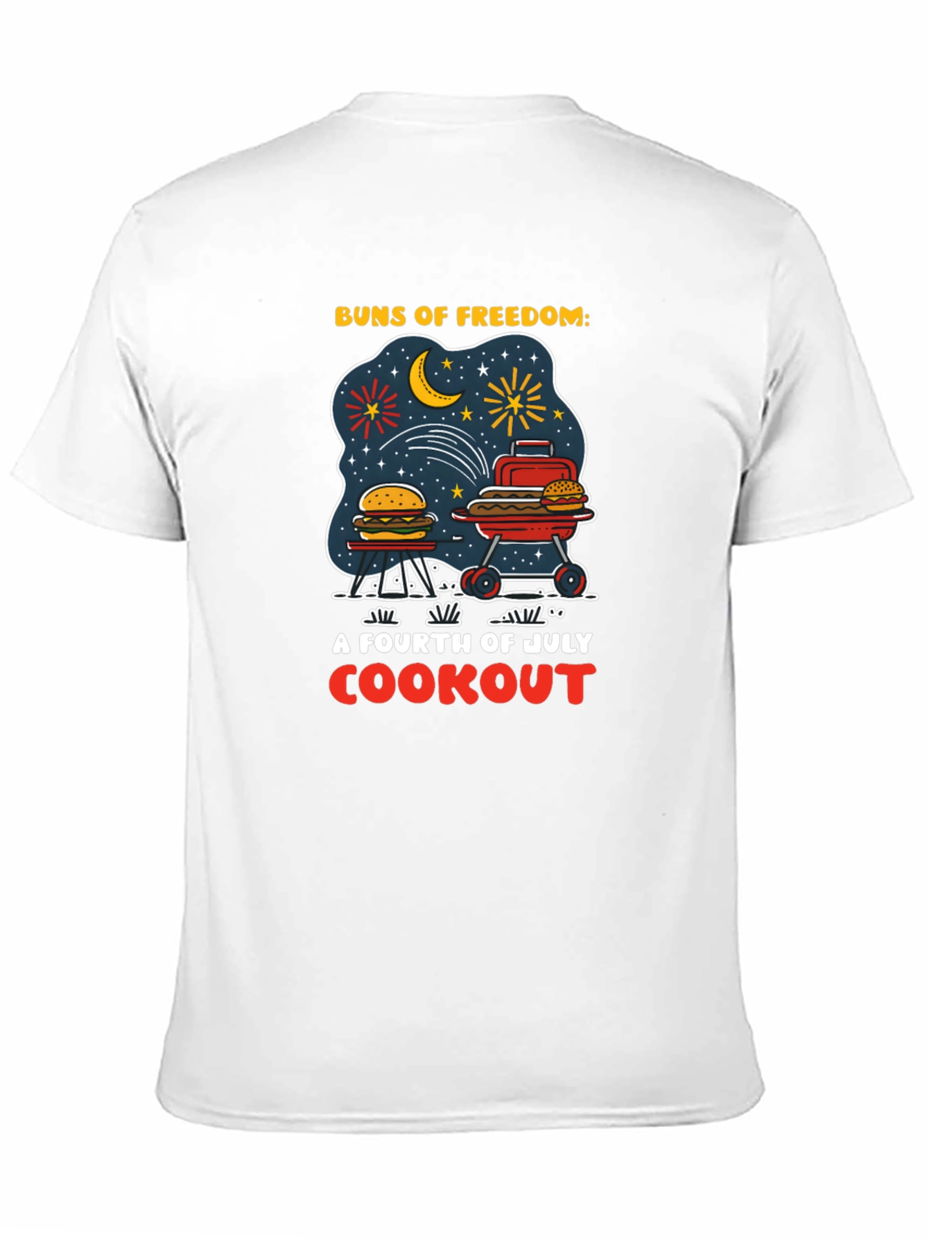 Buns of Freedom 4th of July Cookout Tee