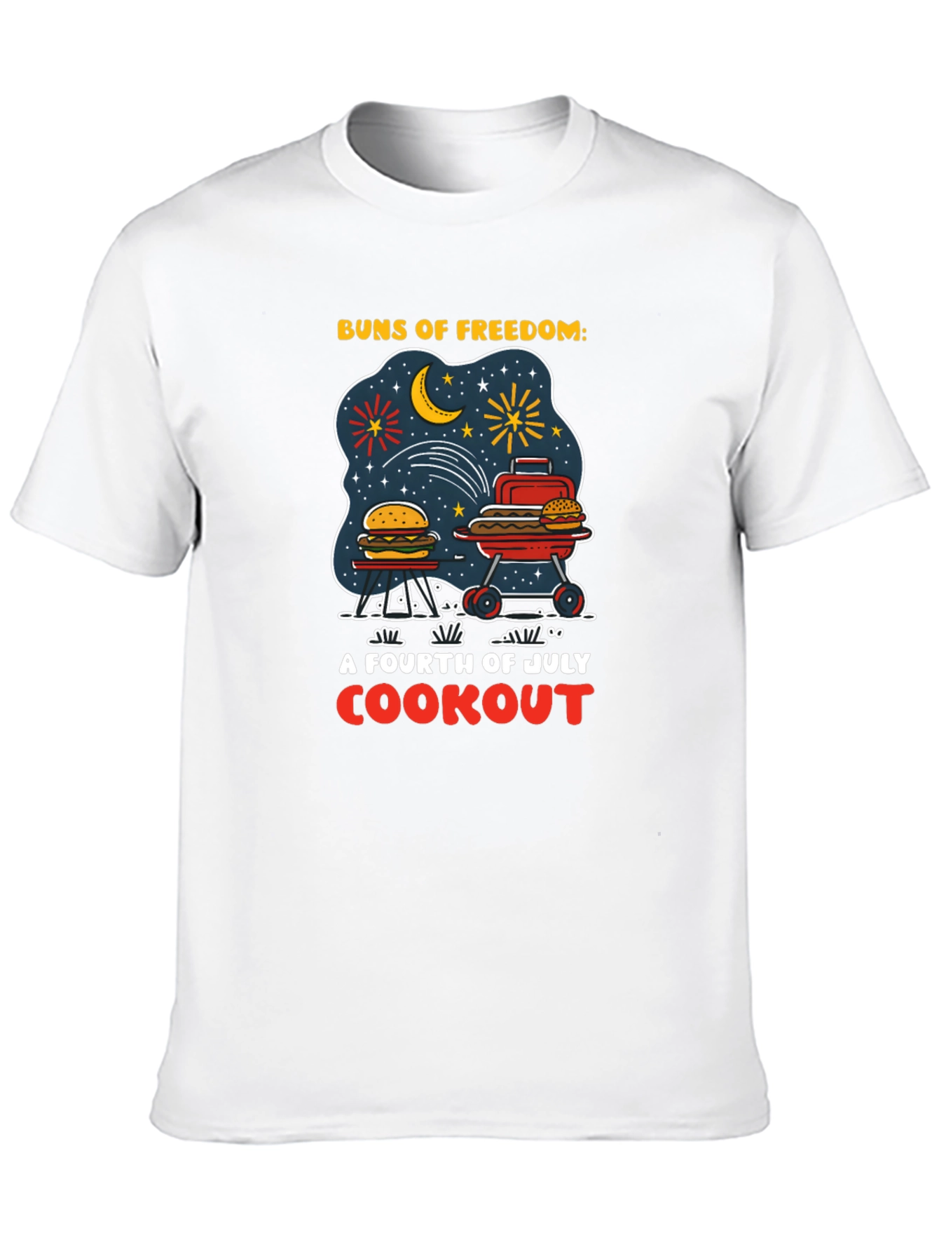 Buns of Freedom 4th of July Cookout Tee