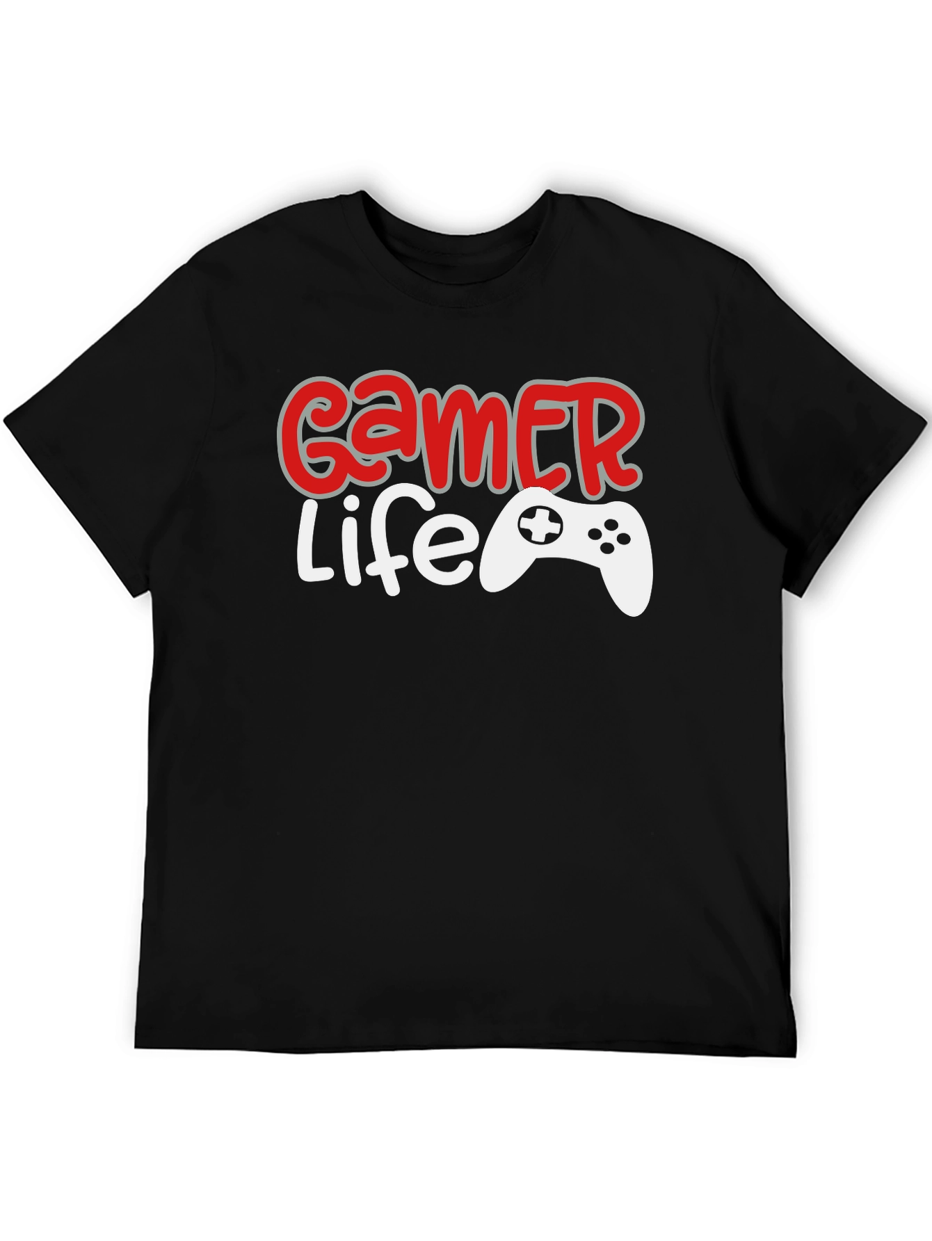 Gamer Life Graphic T-Shirt