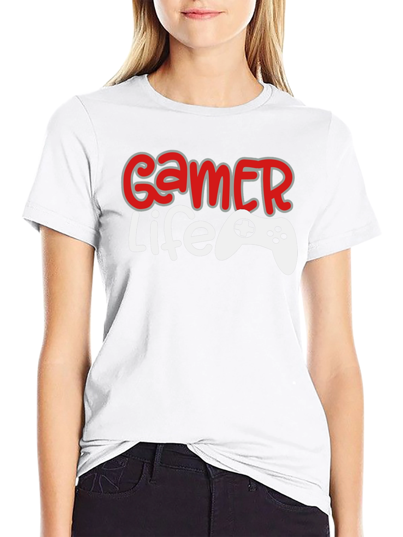 Gamer Life Graphic T-Shirt