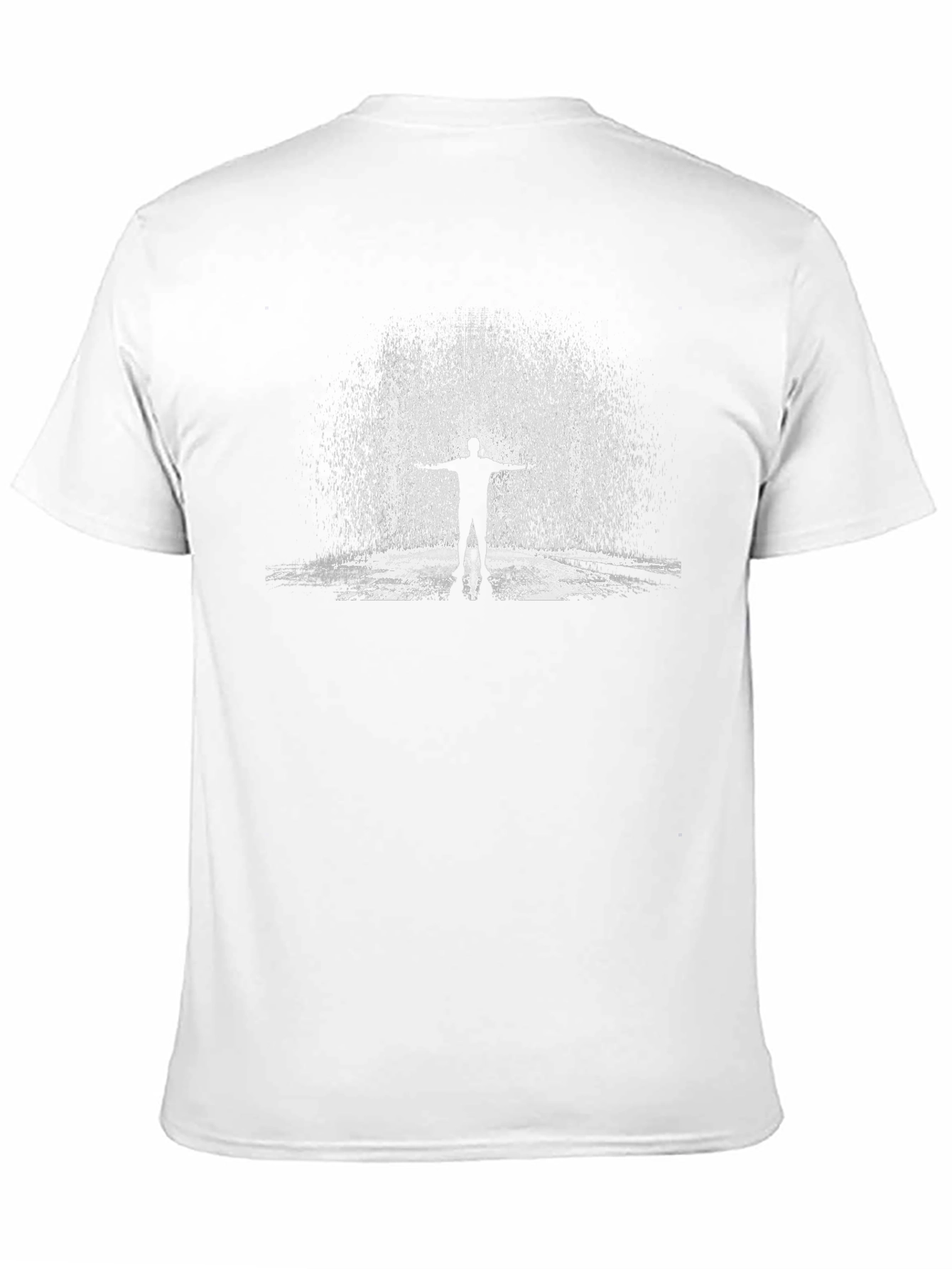 Silhouette in Rain Graphic Tee - Black