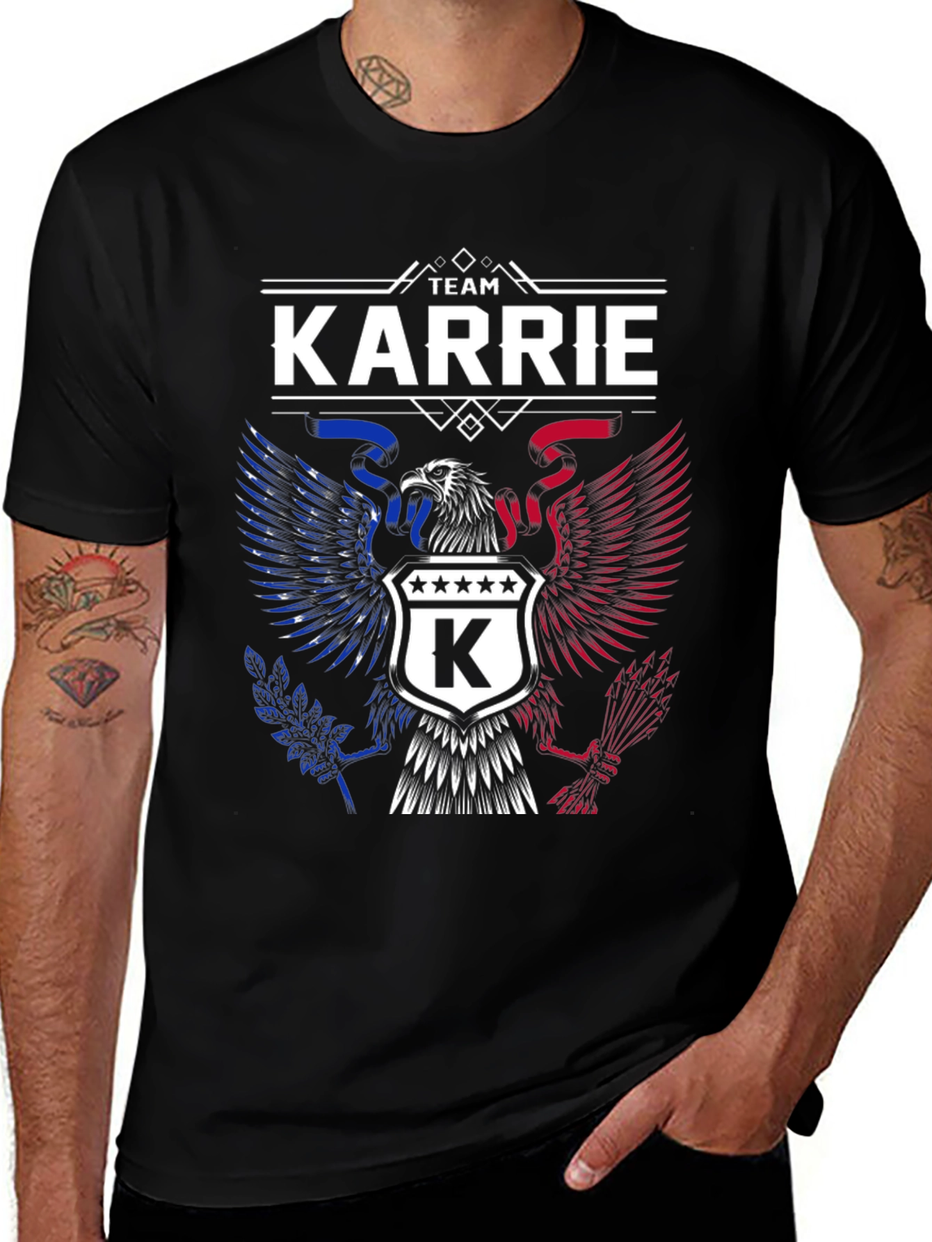 Team Karrie Patriotic Eagle T-Shirt