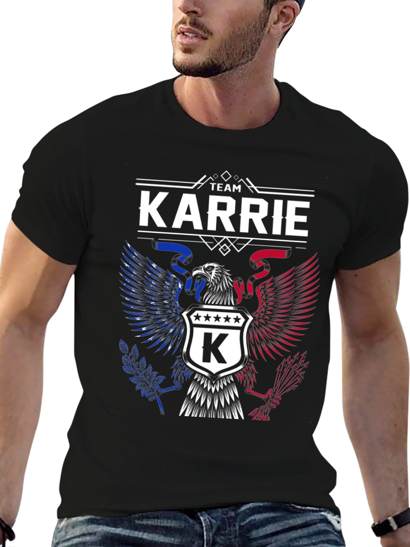 Team Karrie Patriotic Eagle T-Shirt