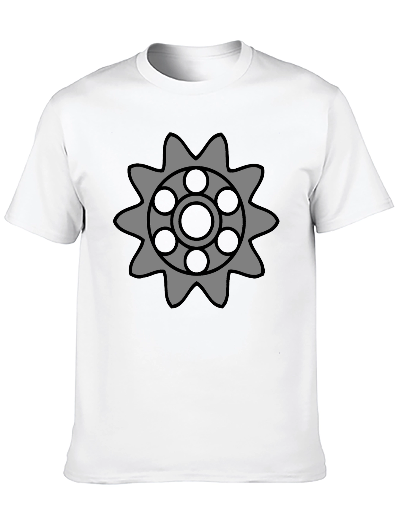 Gear Graphic Tee - Modern Streetwear Style