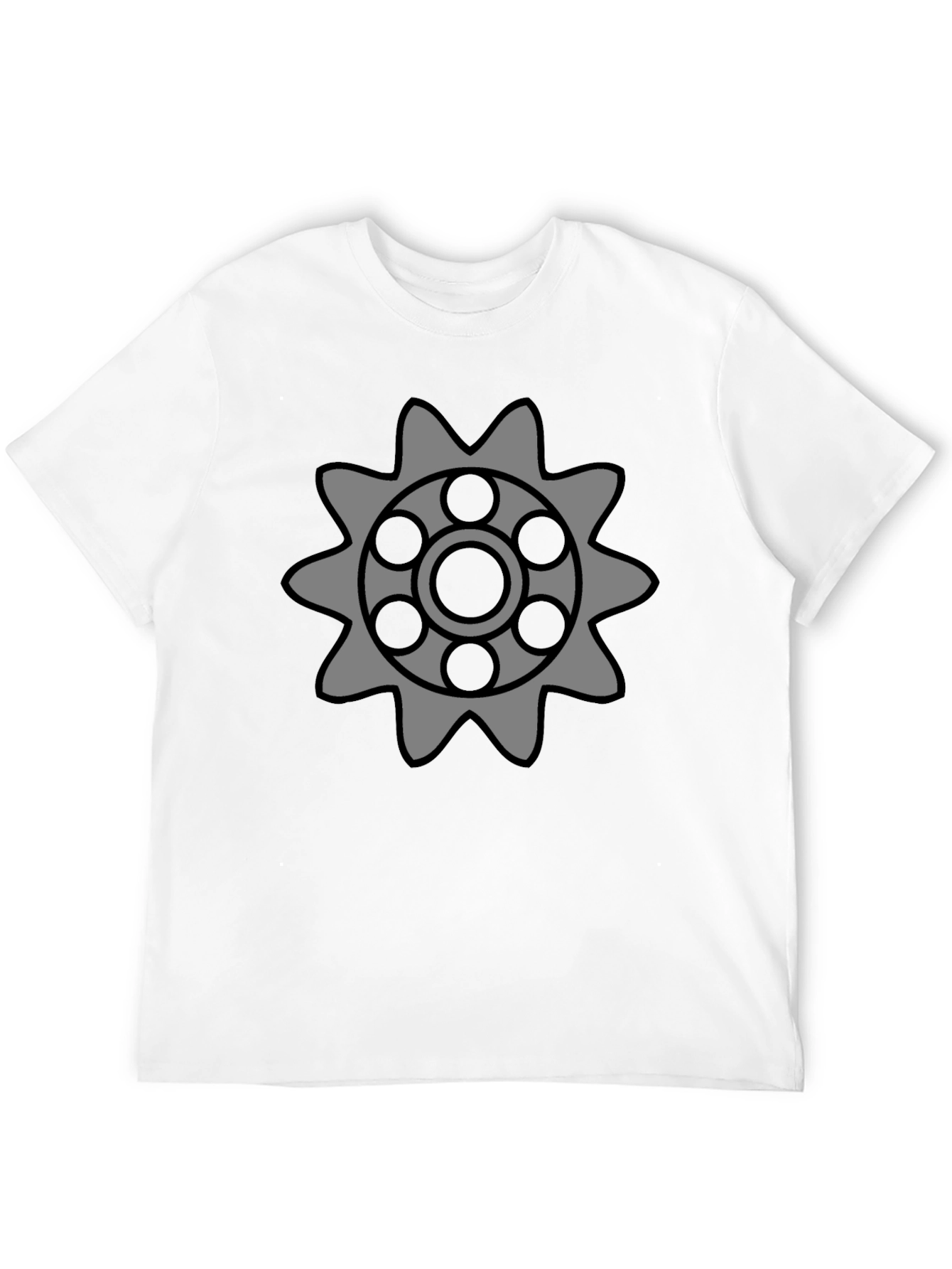 Gear Graphic Tee - Modern Streetwear Style