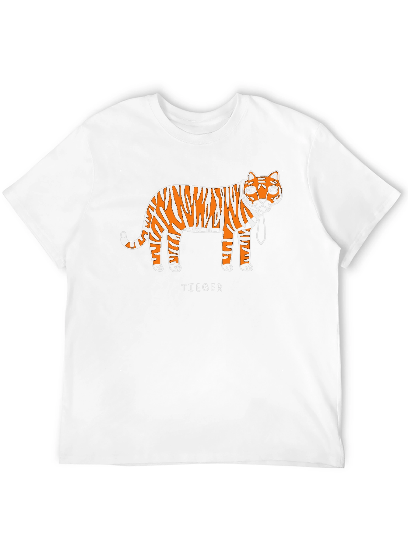 Funny Tieger T-Shirt - Business Casual Tiger Tee