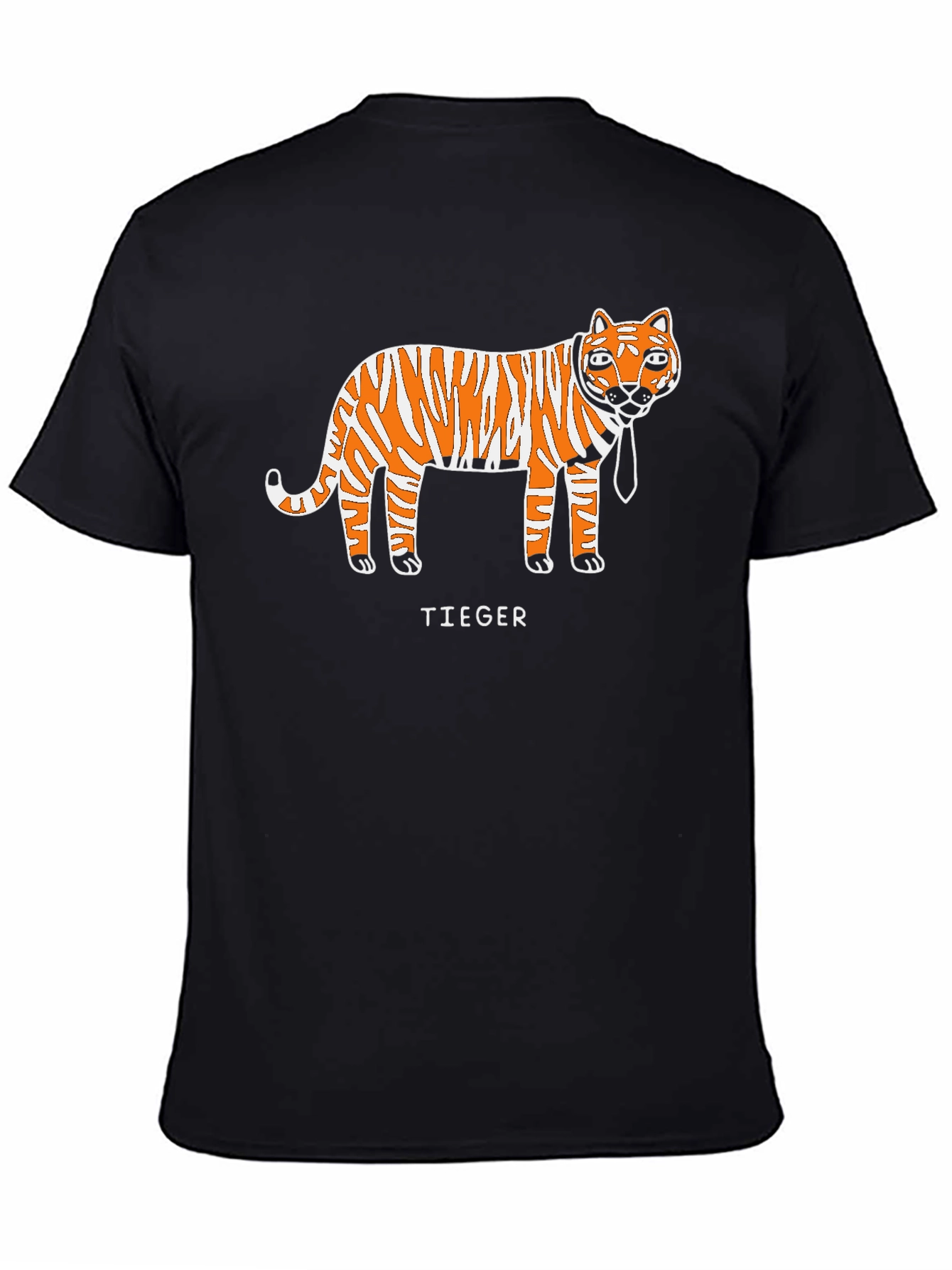 Funny Tieger T-Shirt - Business Casual Tiger Tee