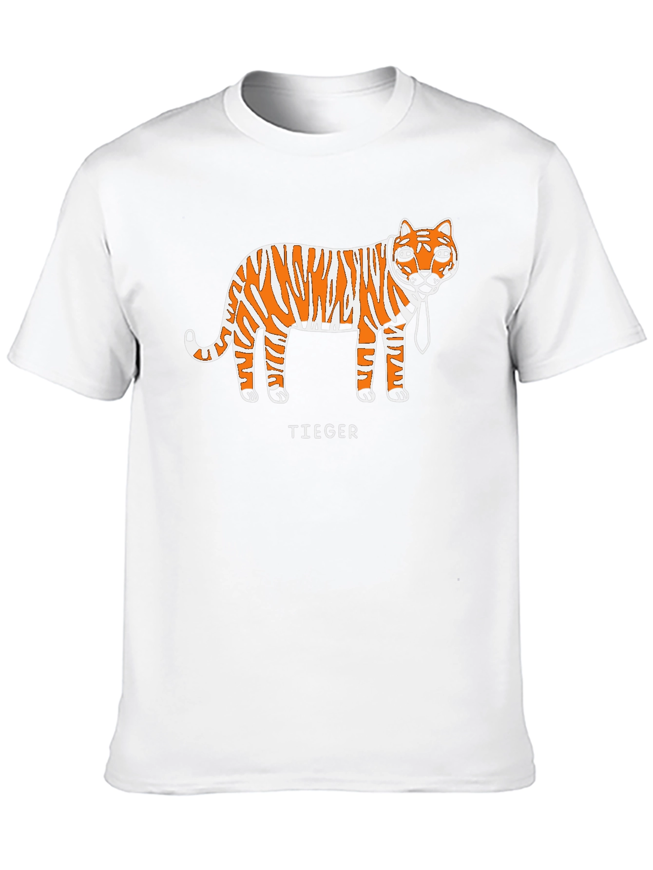 Funny Tieger T-Shirt - Business Casual Tiger Tee