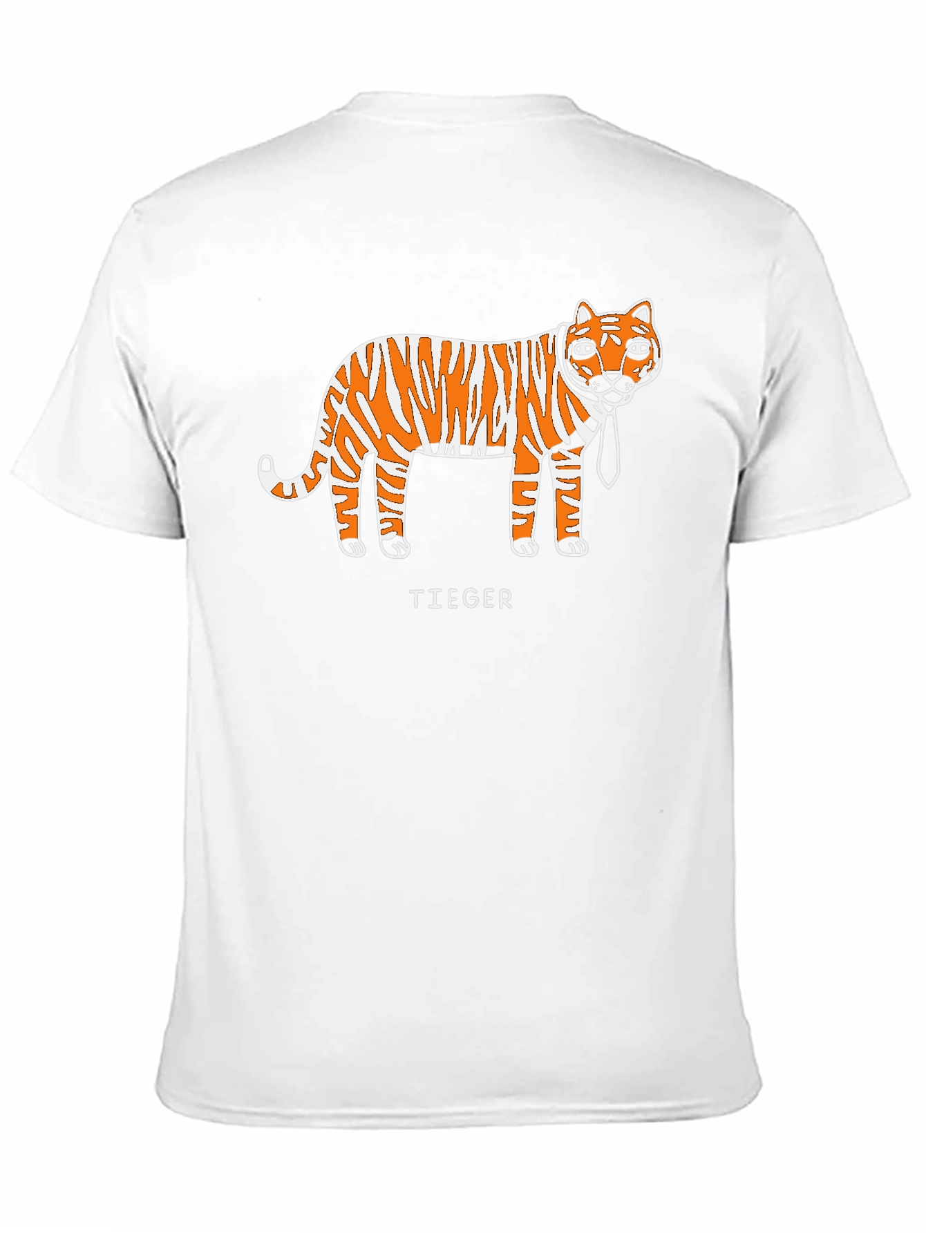 Funny Tieger T-Shirt - Business Casual Tiger Tee
