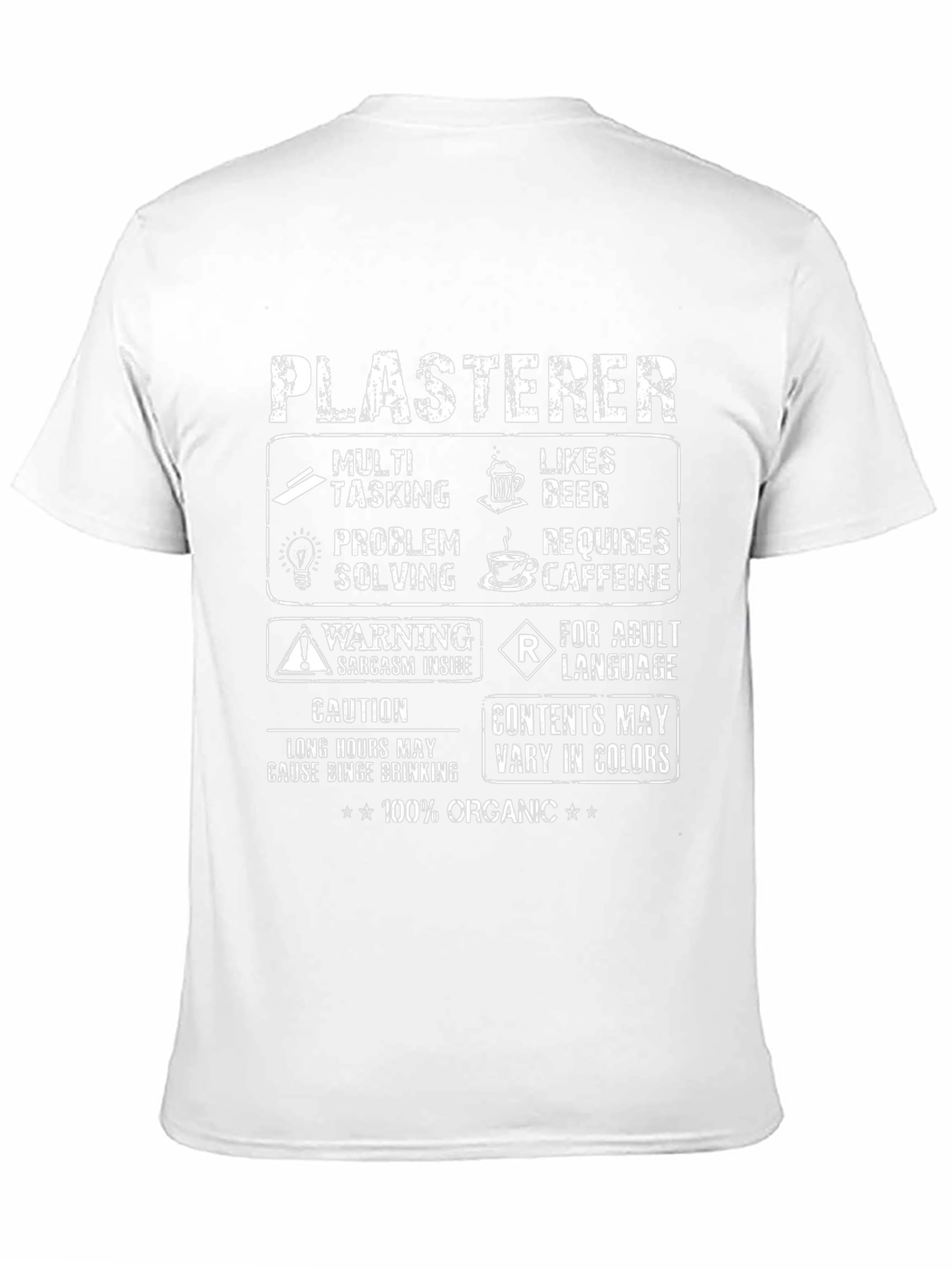 Plasterer Graphic T-Shirt