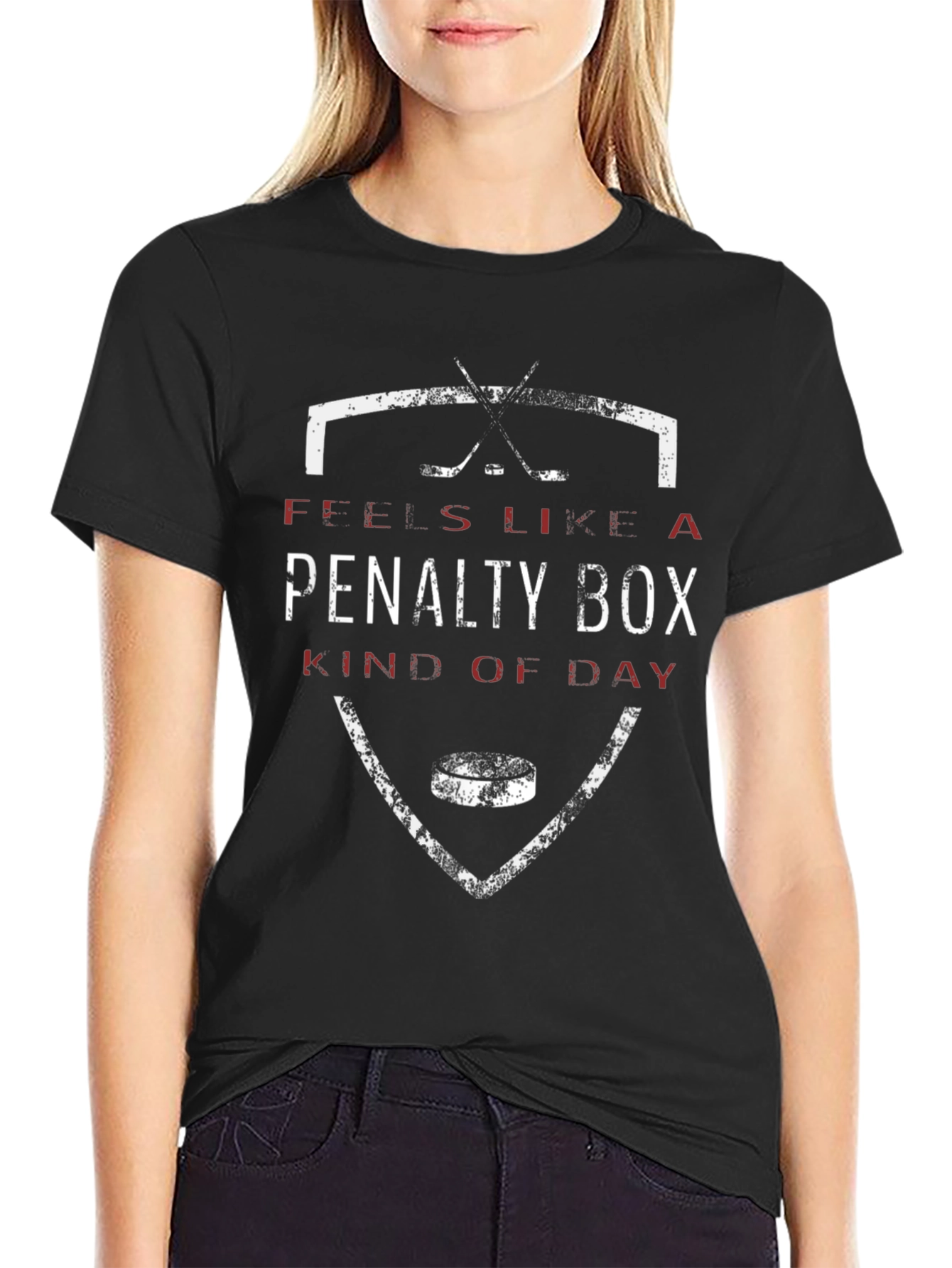 Penalty Box Kind of Day Hockey T-Shirt