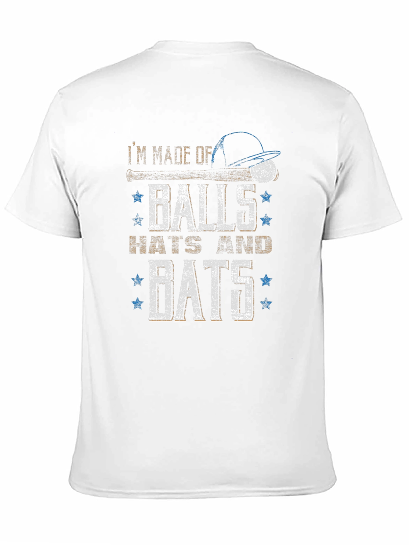 Im Made of Balls Hats and Bats Graphic Tee