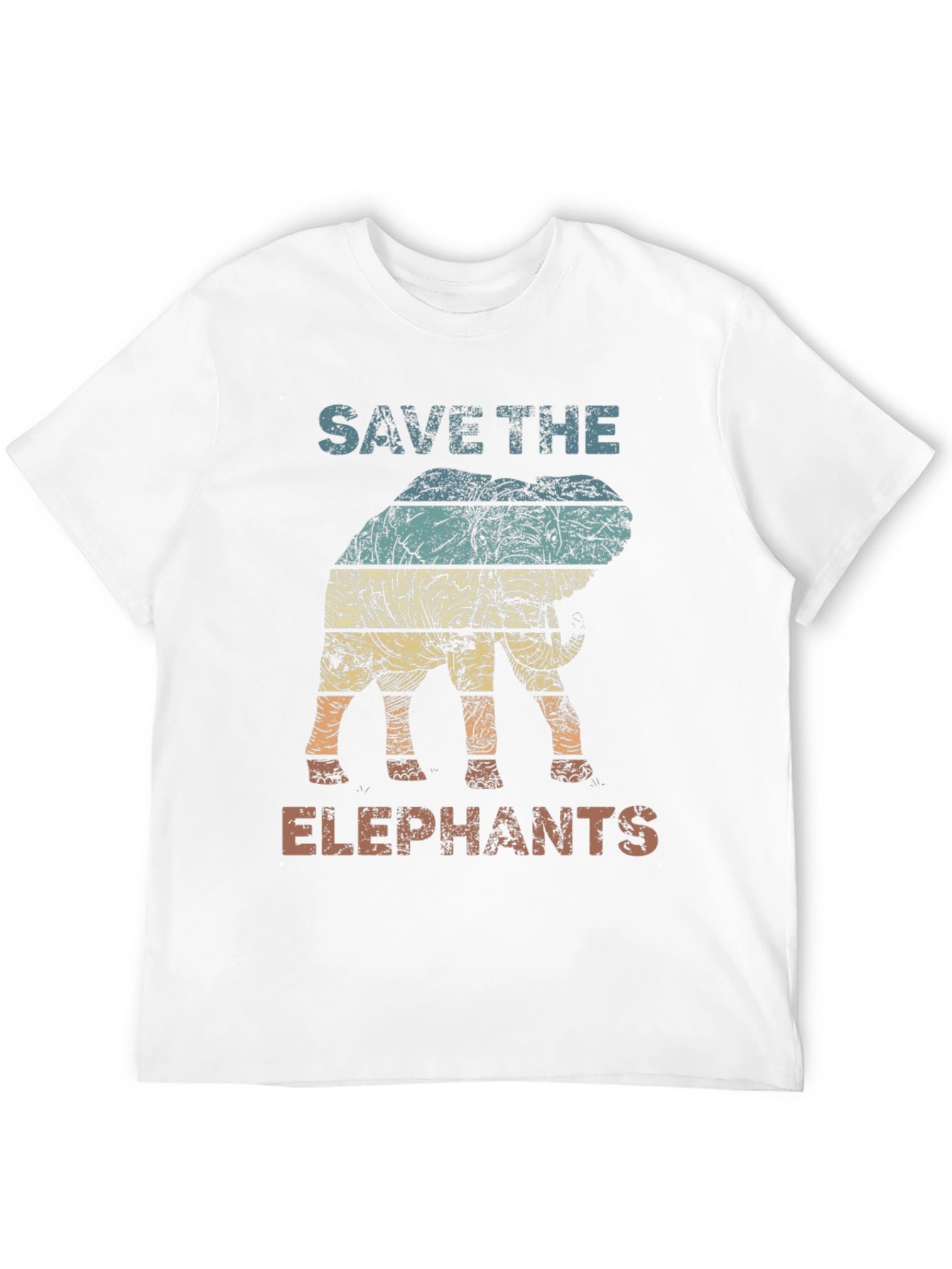 Save the Elephants Graphic Tee - Black