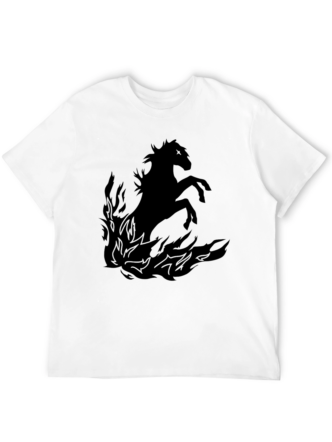 Black Horse Inferno Graphic Tee
