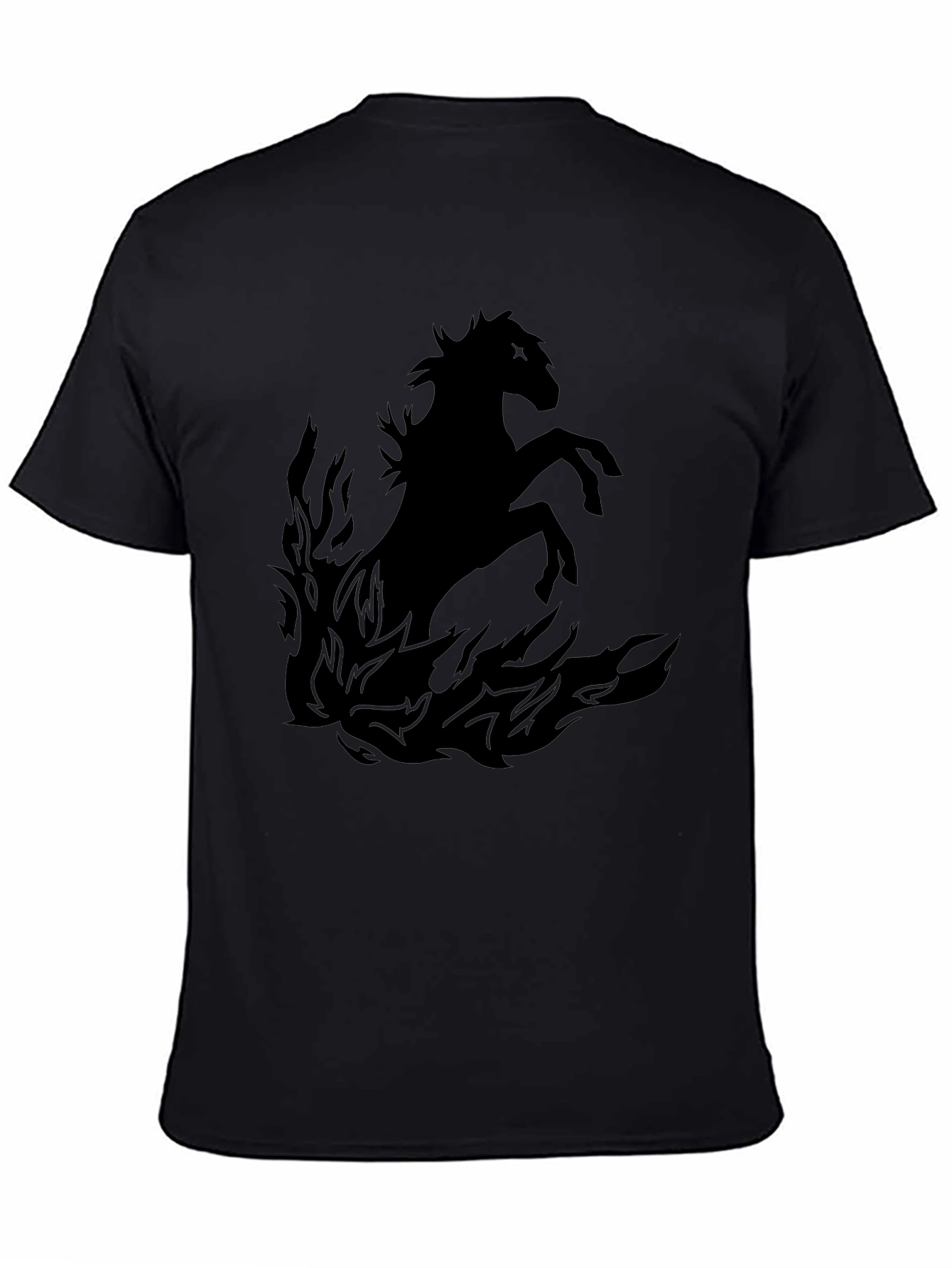 Black Horse Inferno Graphic Tee