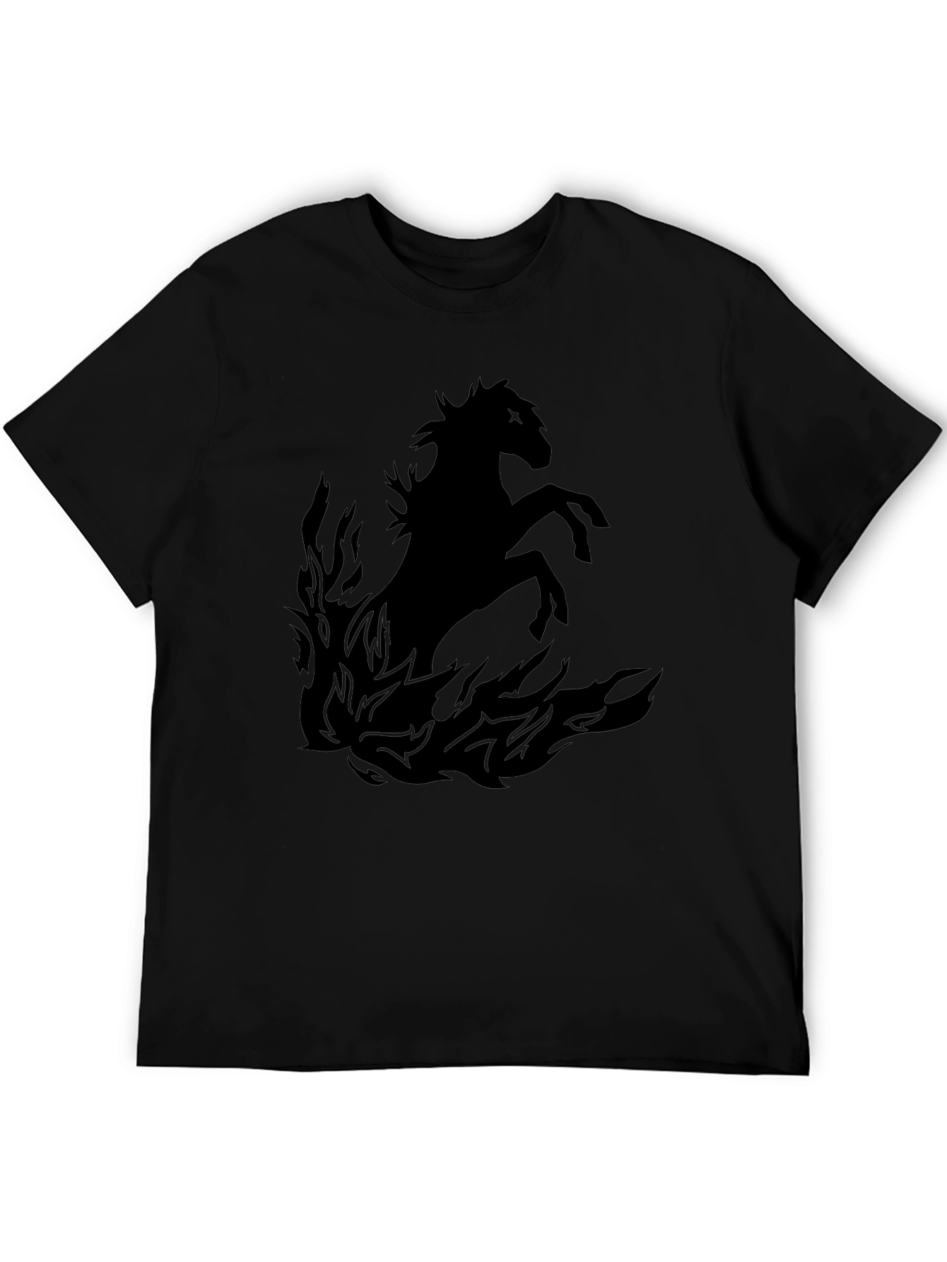 Black Horse Inferno Graphic Tee