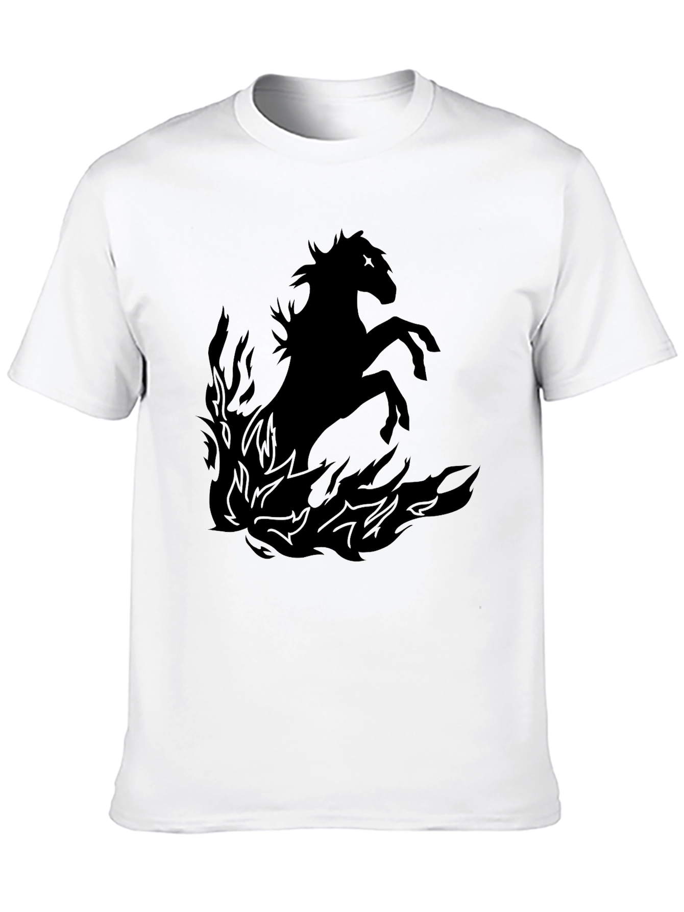 Black Horse Inferno Graphic Tee