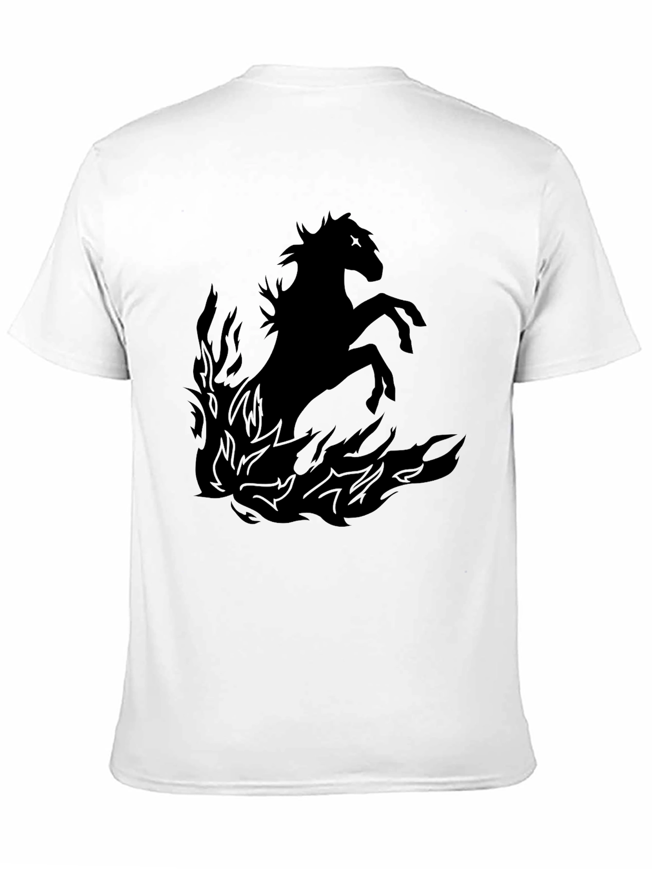 Black Horse Inferno Graphic Tee