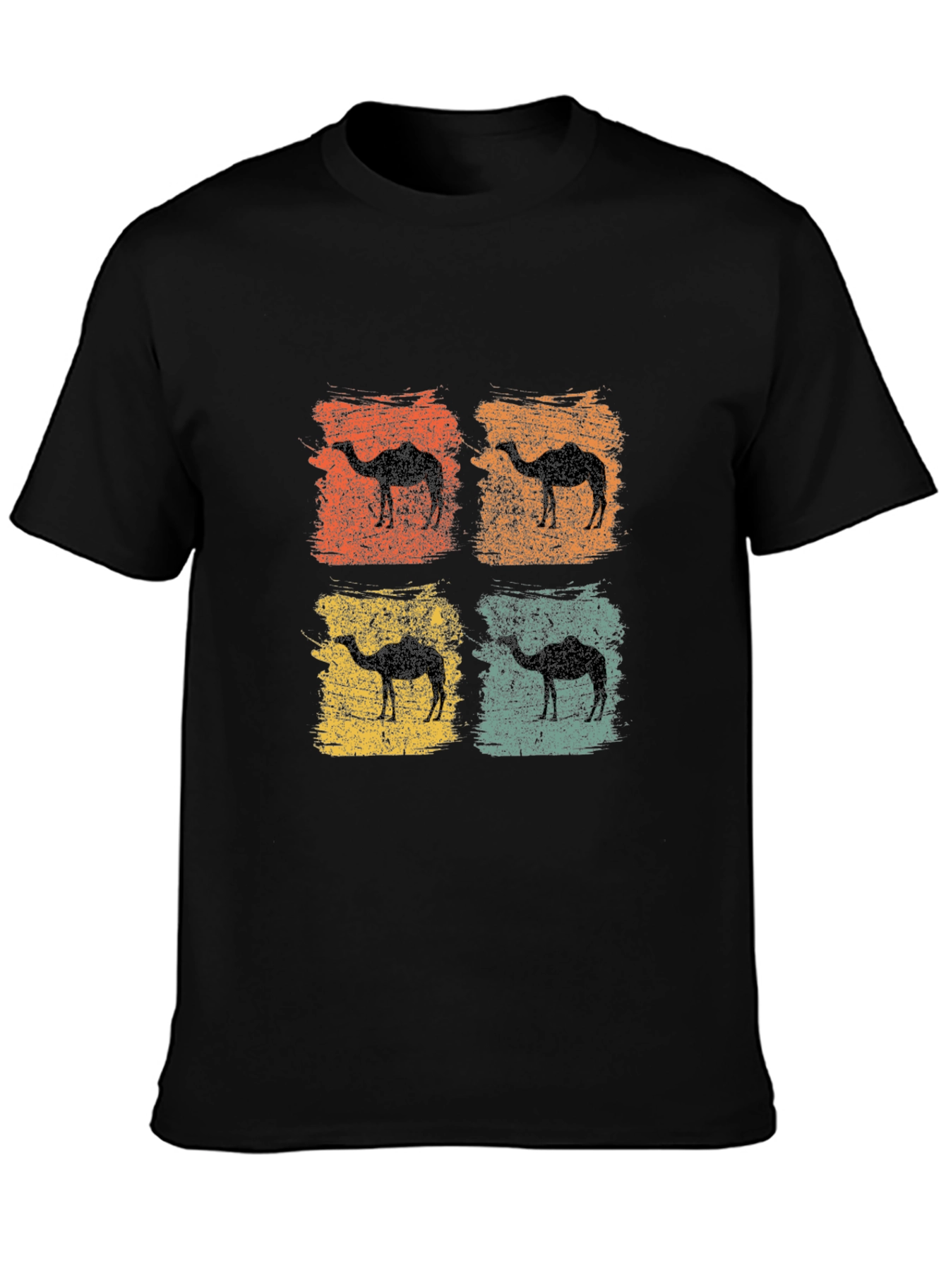 Retro Camel Silhouette T-Shirt