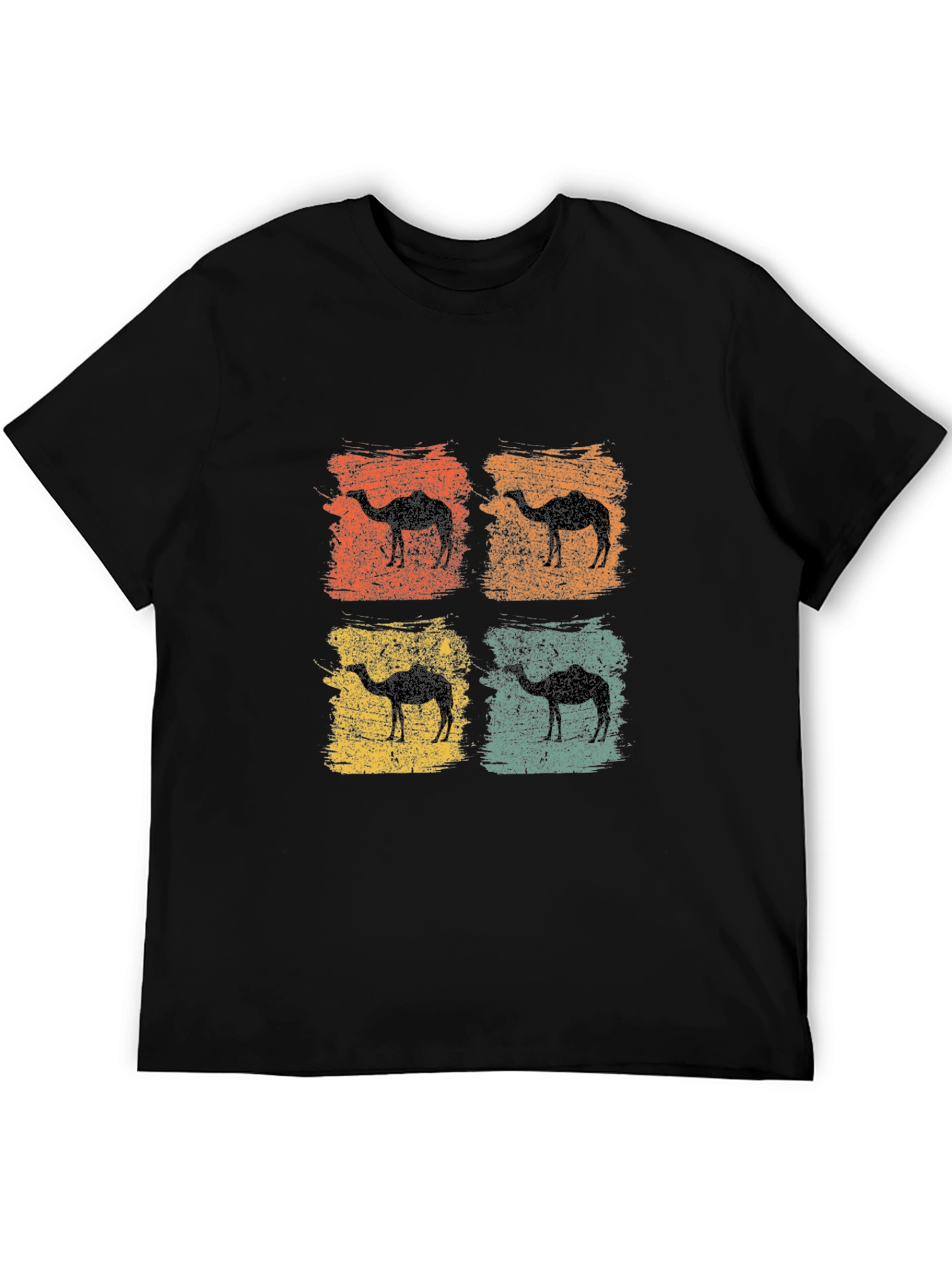 Retro Camel Silhouette T-Shirt