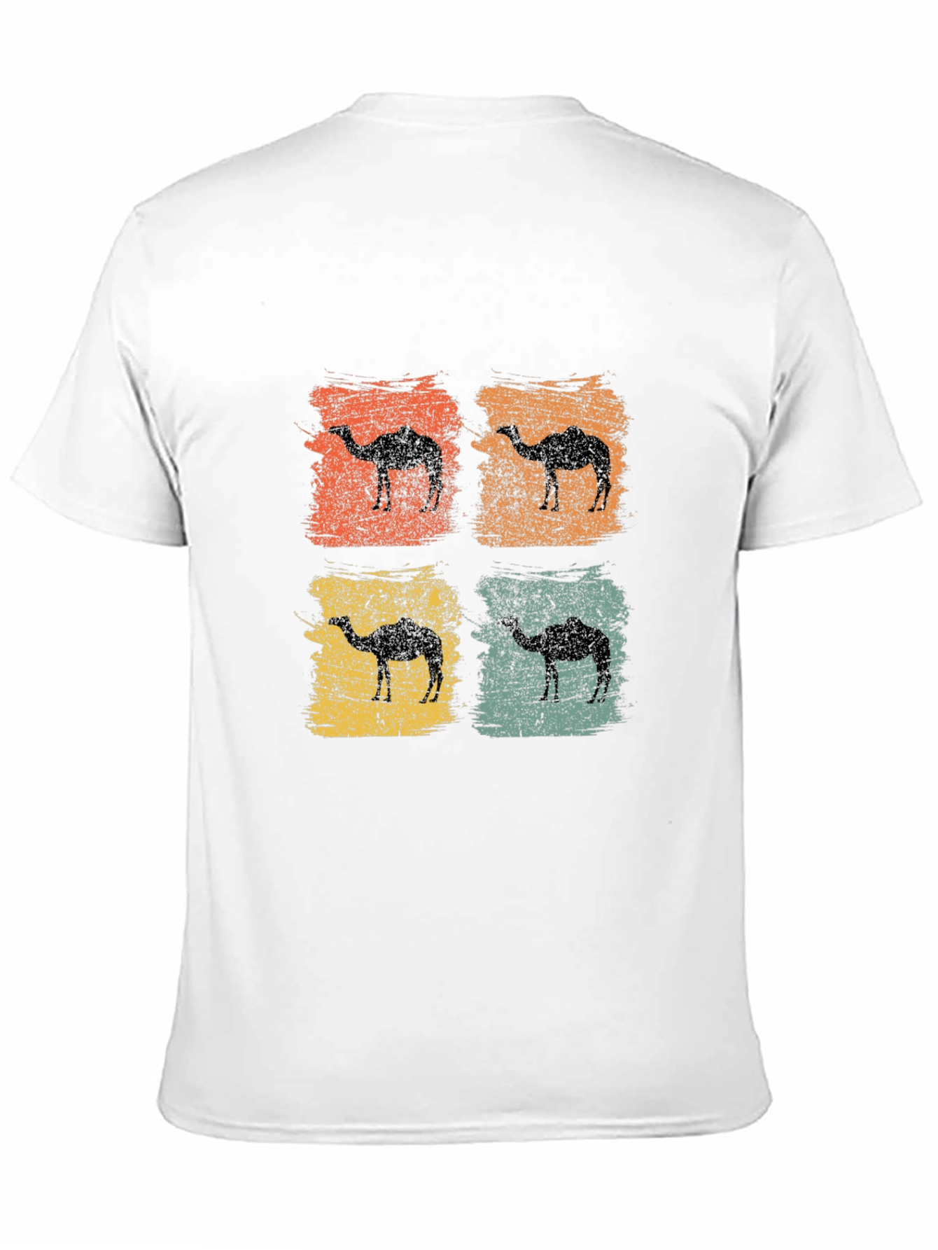 Retro Camel Silhouette T-Shirt