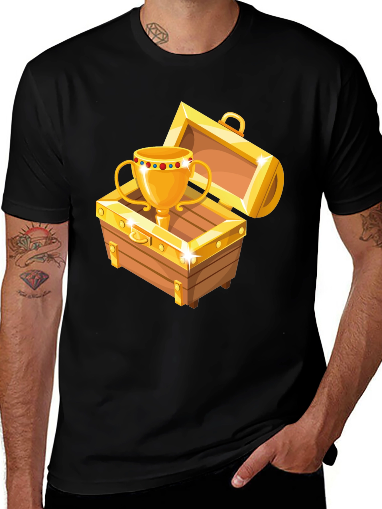 Trophy Treasure Chest Graphic Tee