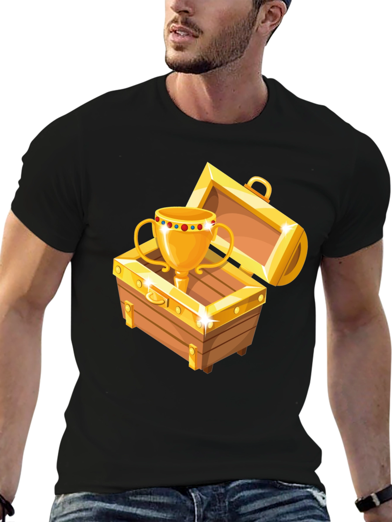 Trophy Treasure Chest Graphic Tee