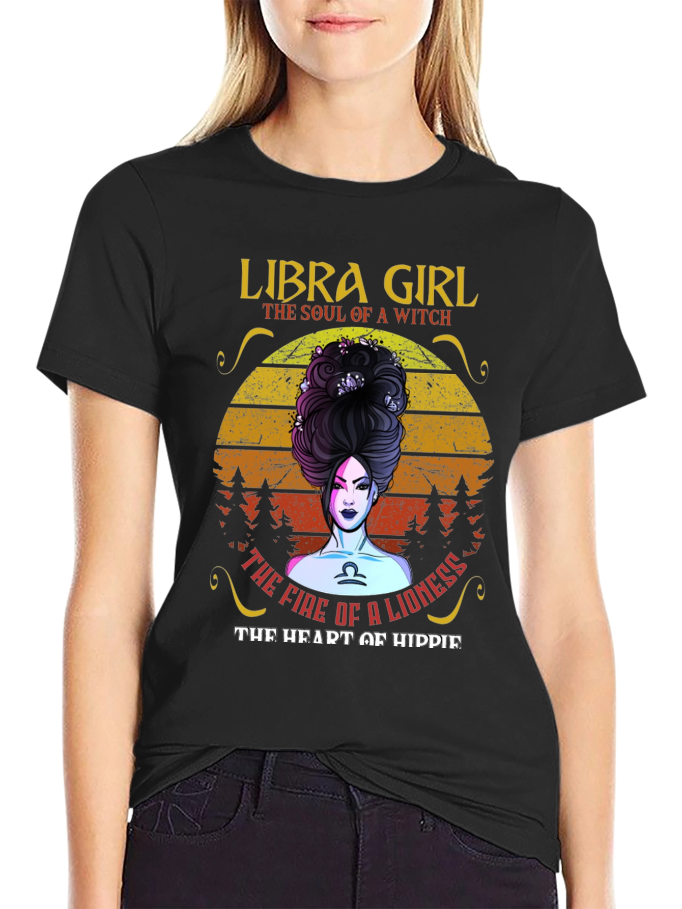 Libra Girl Witch Soul T-Shirt