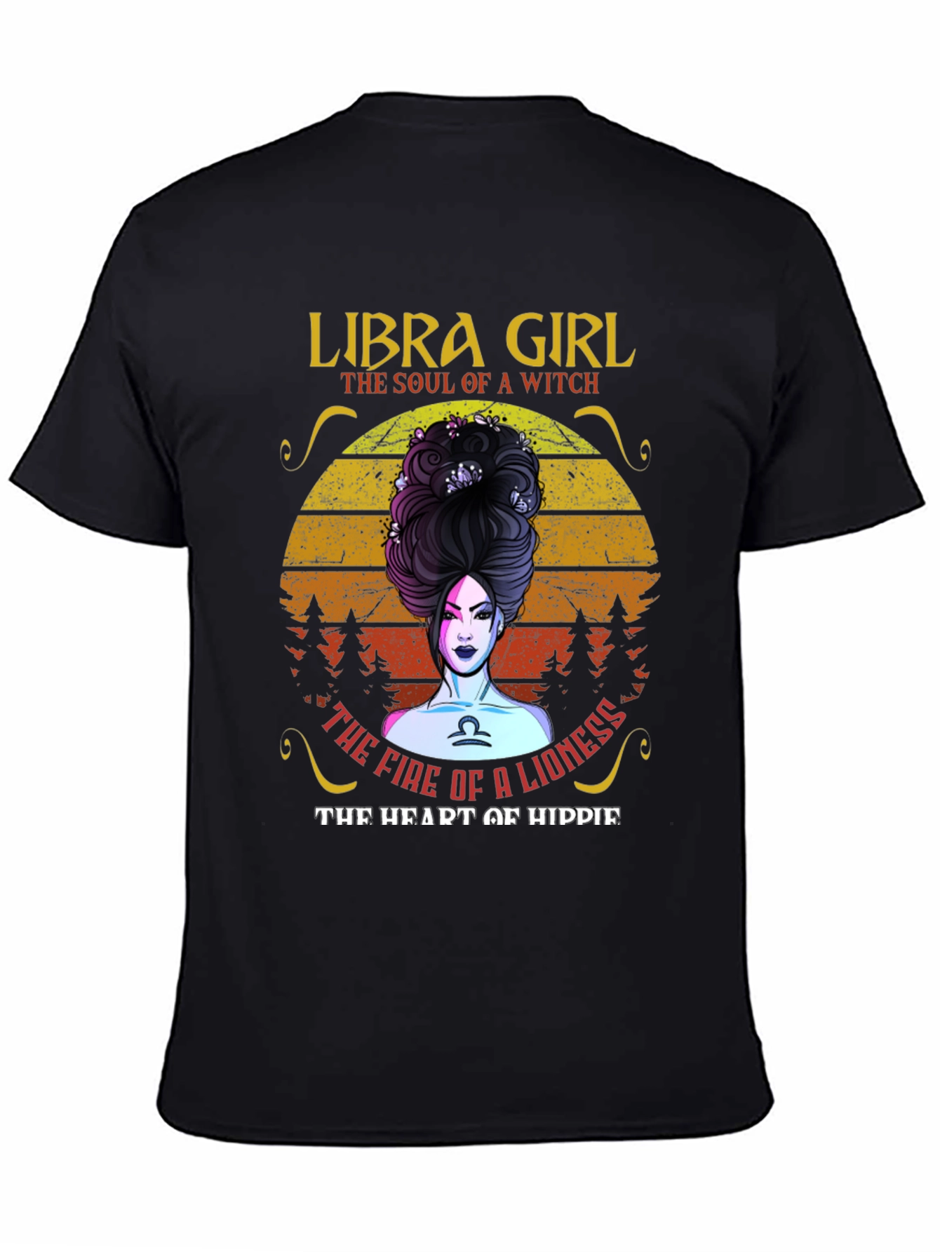 Libra Girl Witch Soul T-Shirt