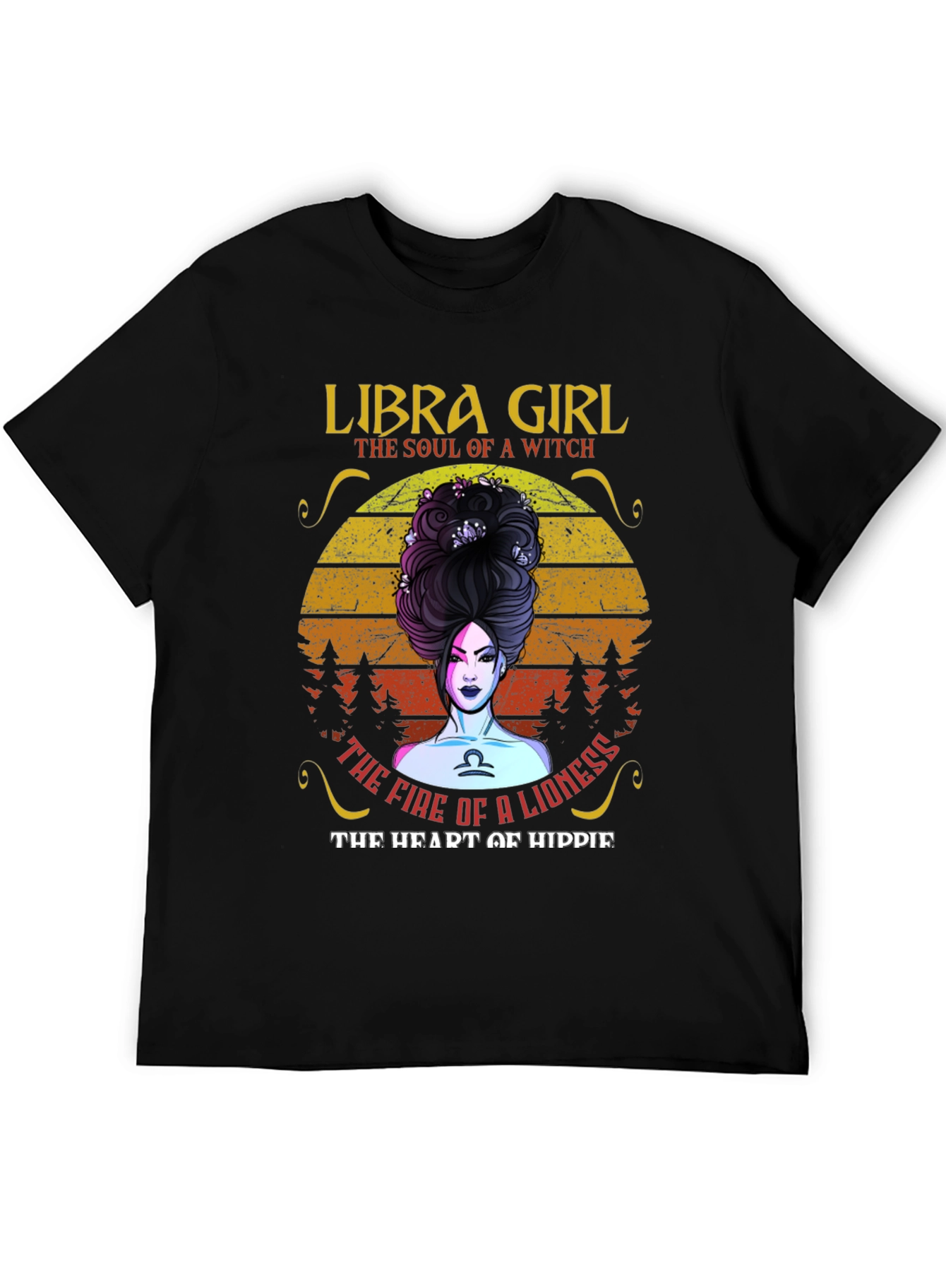 Libra Girl Witch Soul T-Shirt