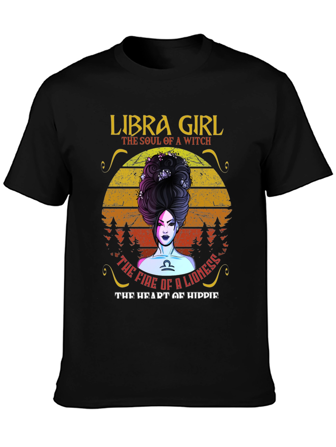 Libra Girl Witch Soul T-Shirt