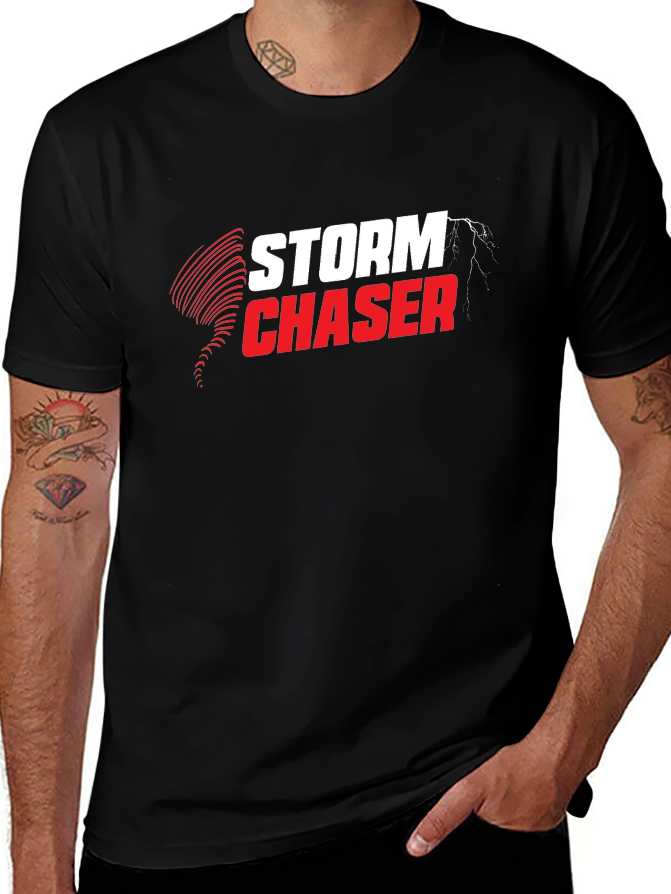 Storm Chaser Graphic T-Shirt - Weather Enthusiast Tee
