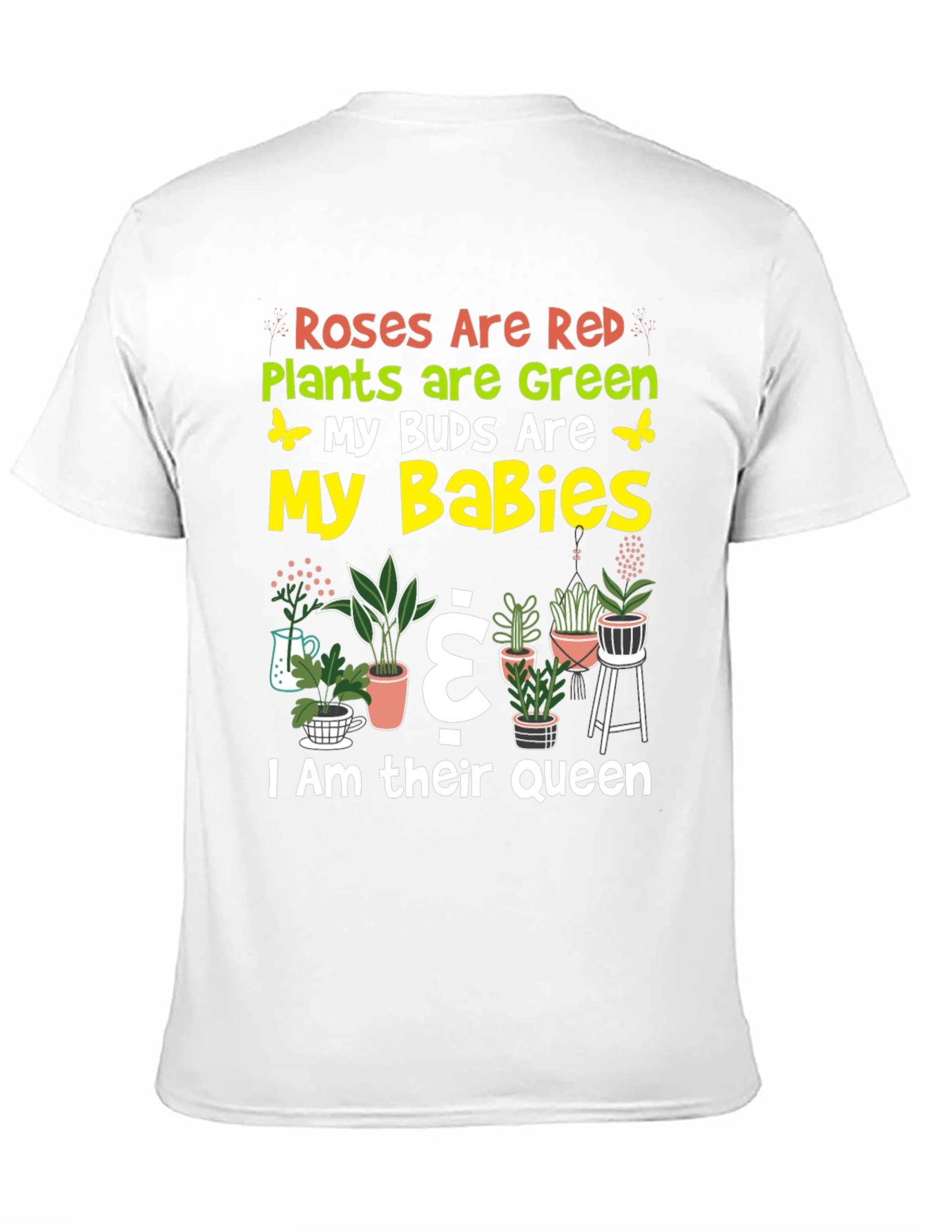 Roses Are Red Plant Lover T-Shirt