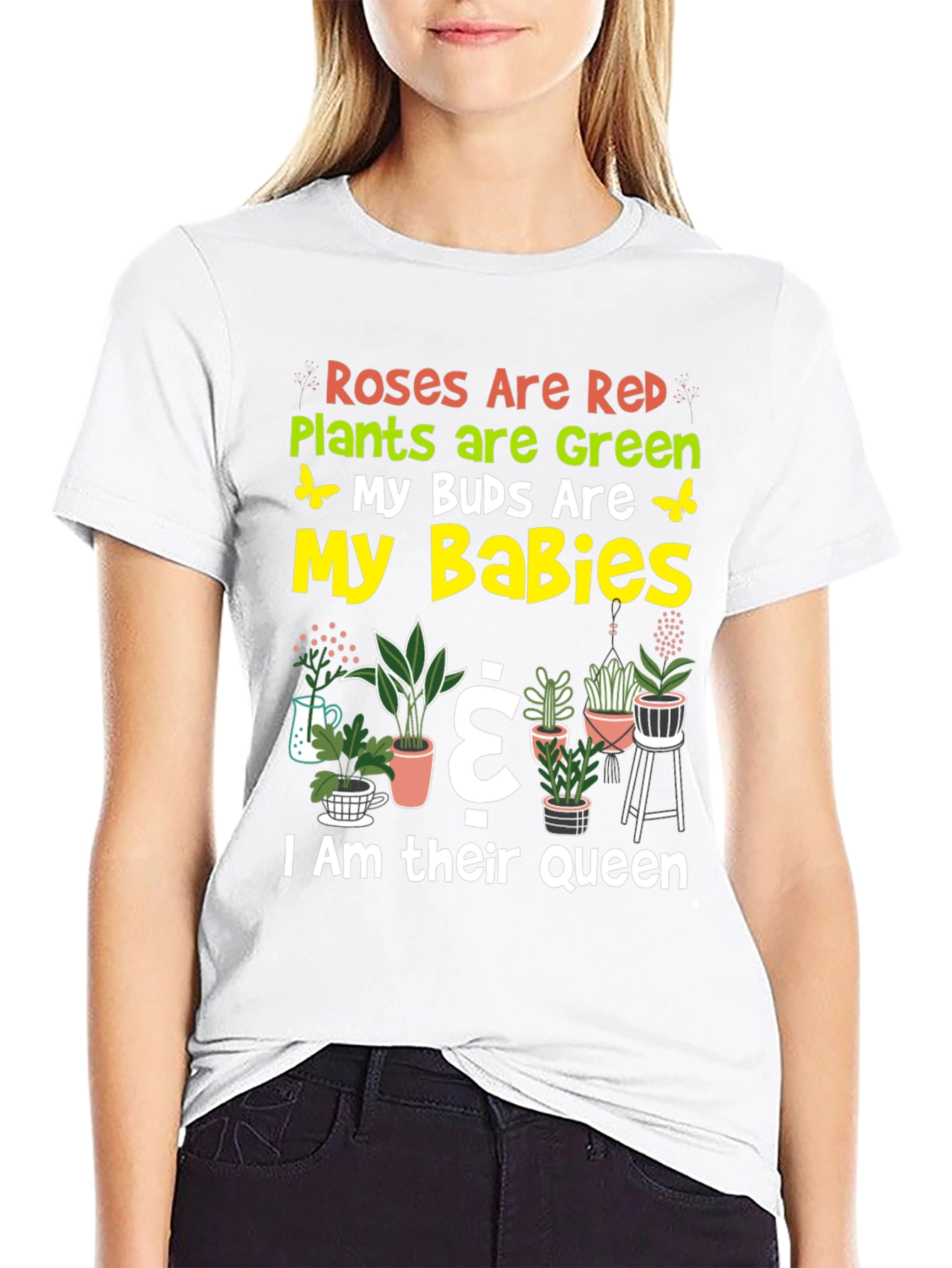 Roses Are Red Plant Lover T-Shirt