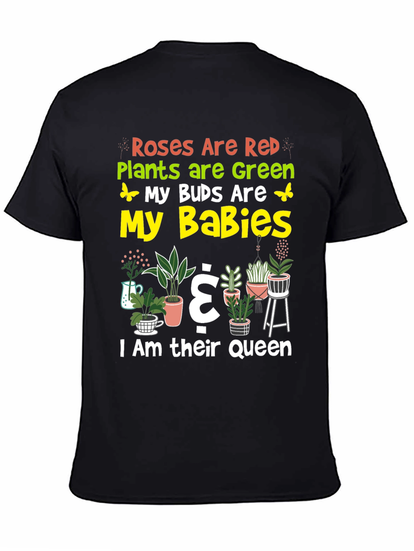 Roses Are Red Plant Lover T-Shirt