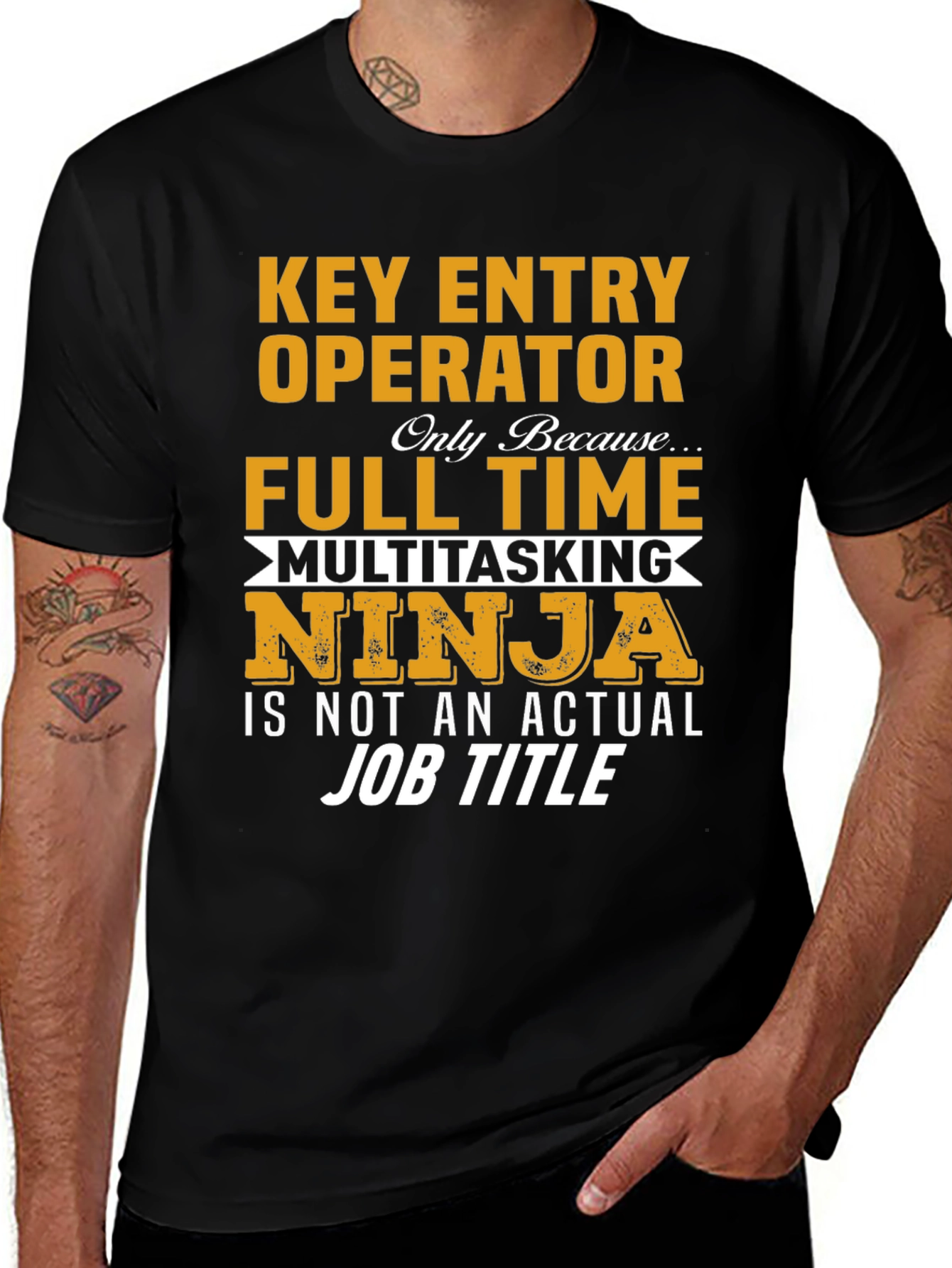 Key Entry Operator T-Shirt