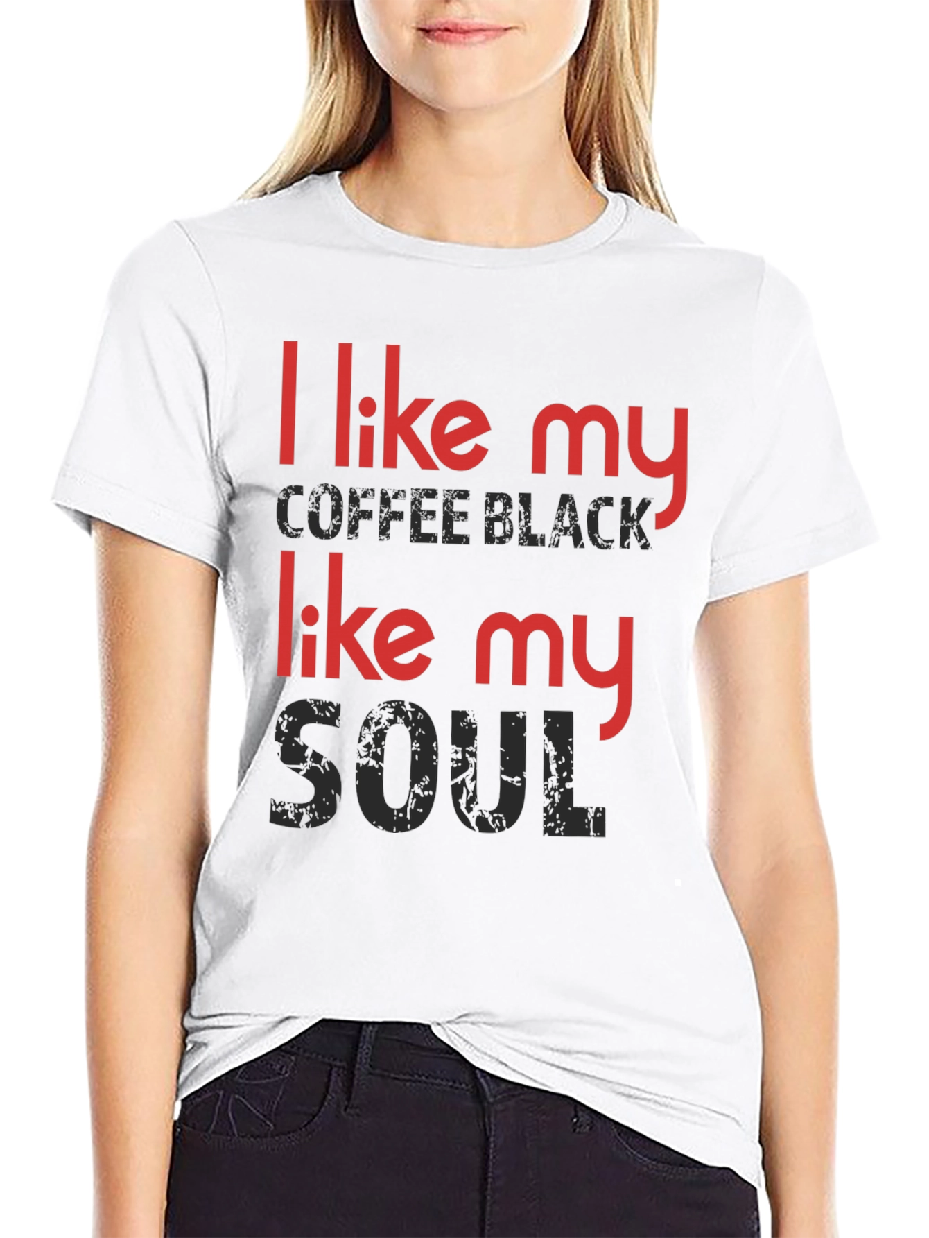 I Like My Coffee Black T-Shirt