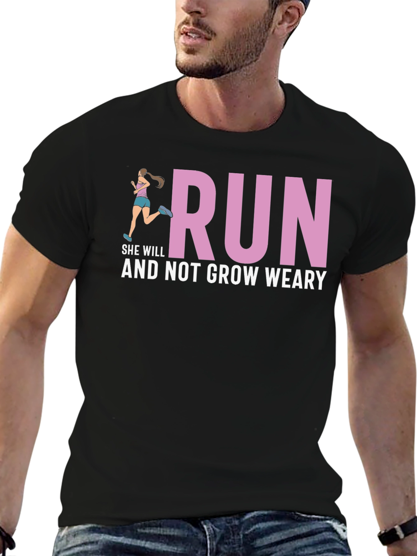 Run and Not Grow Weary T-Shirt