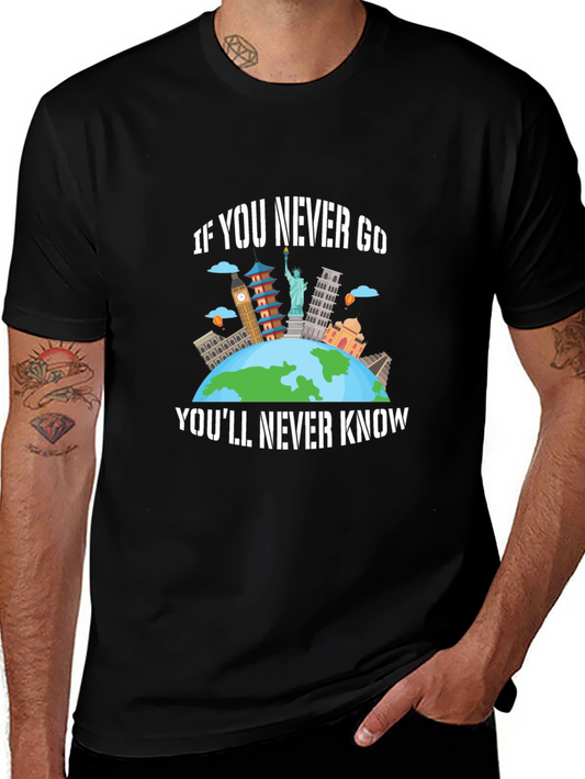Travel the World T-Shirt - Adventure Awaits