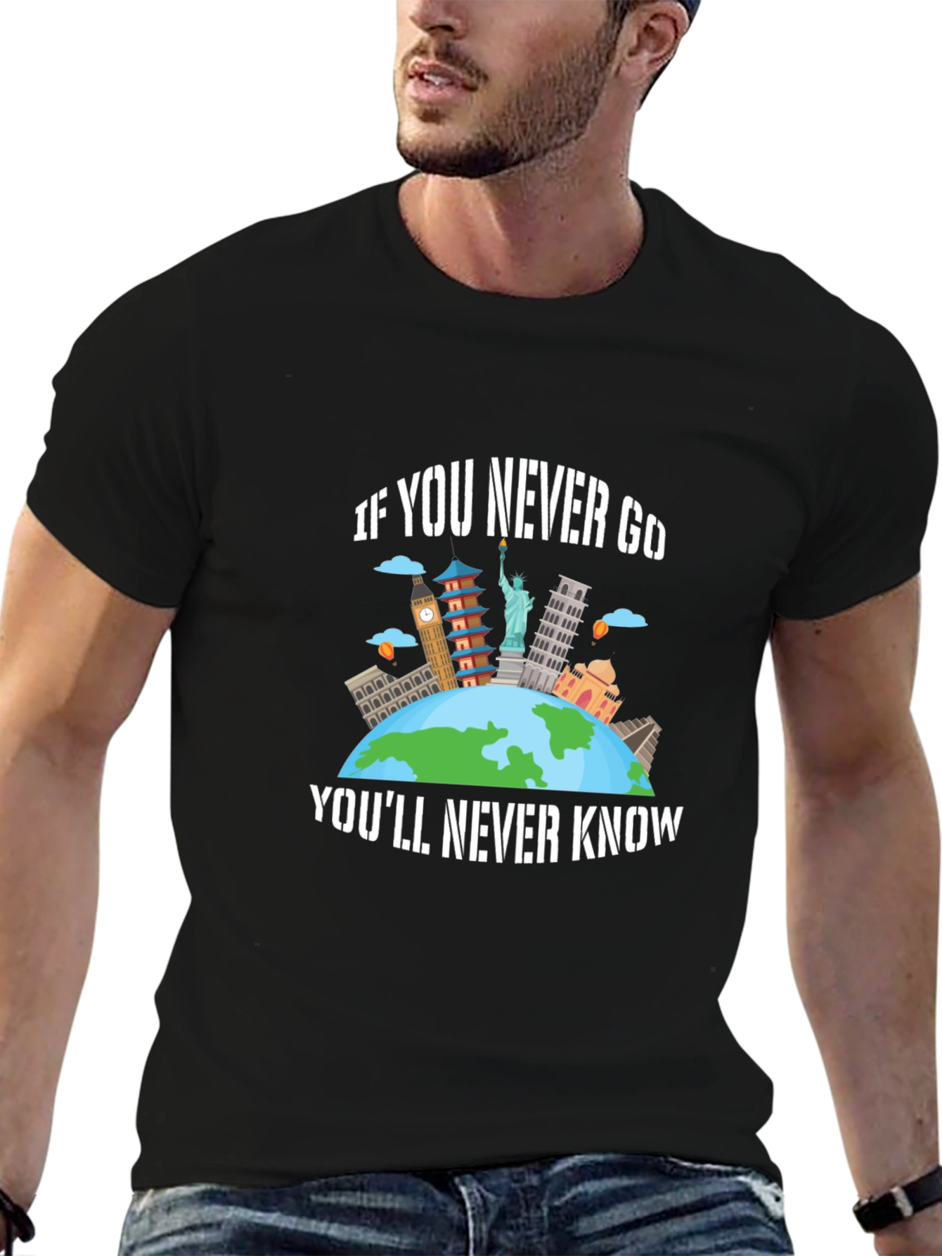 Travel the World T-Shirt - Adventure Awaits