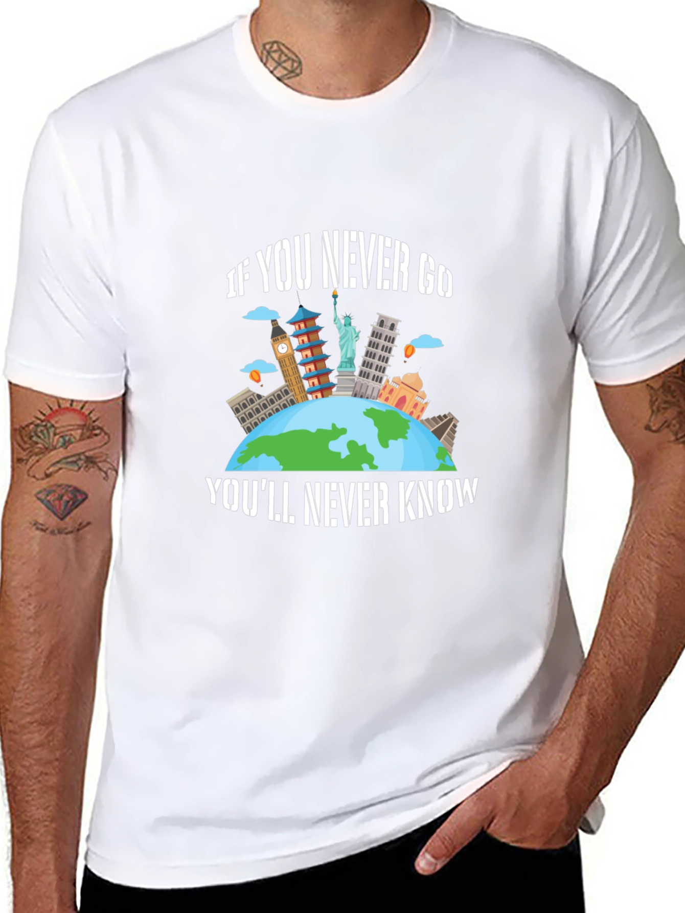 Travel the World T-Shirt - Adventure Awaits