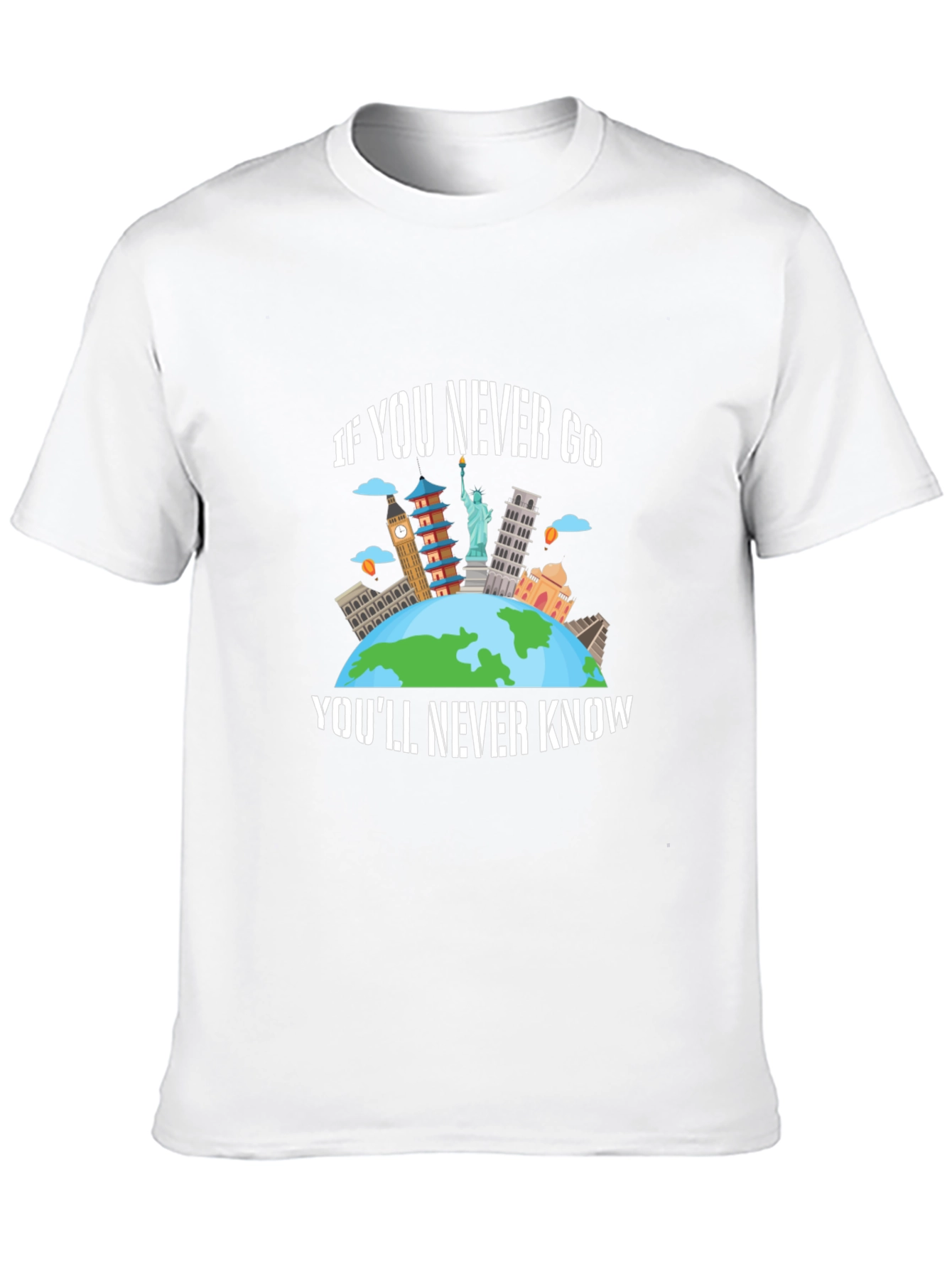 Travel the World T-Shirt - Adventure Awaits