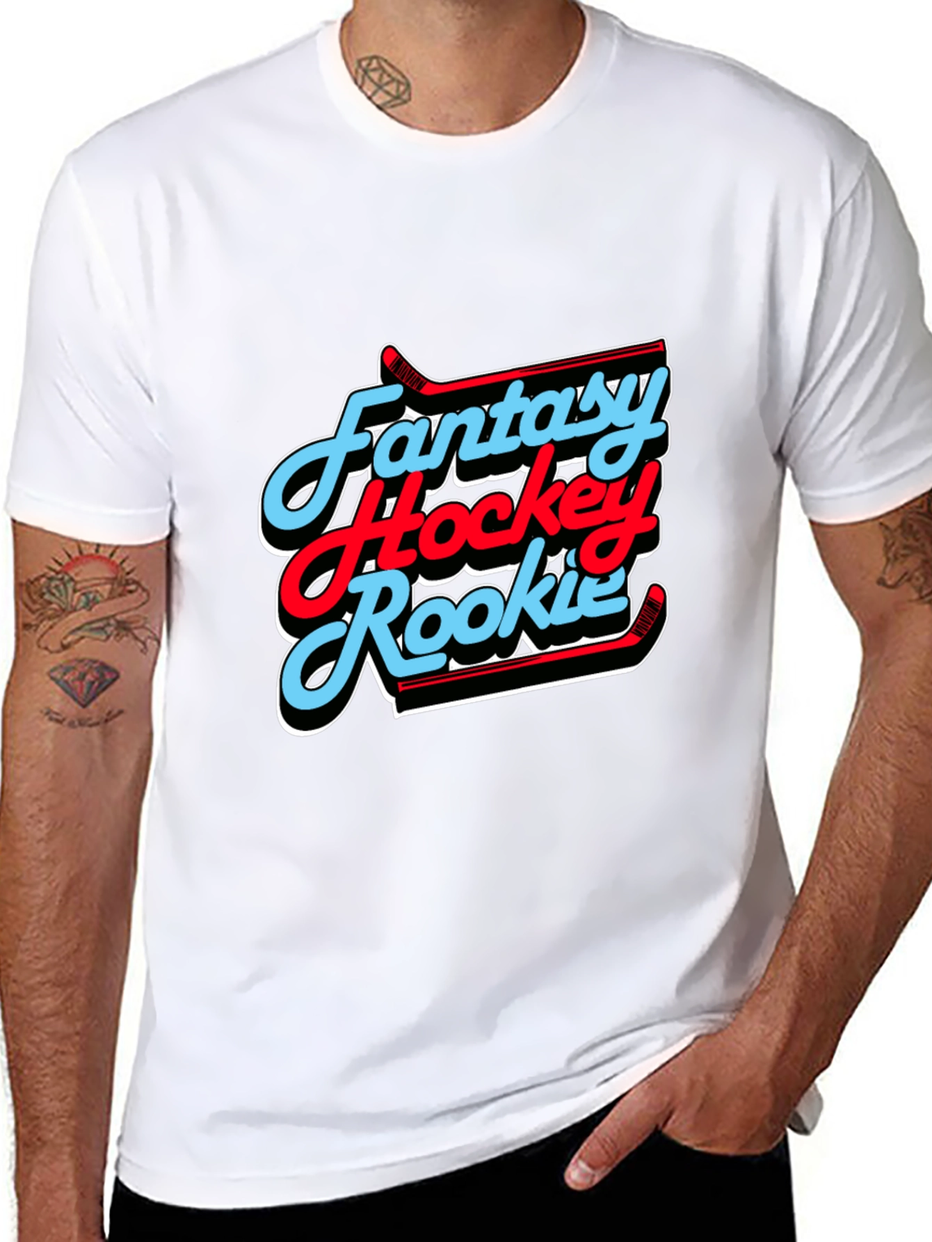 Fantasy Hockey Rookie Graphic Tee