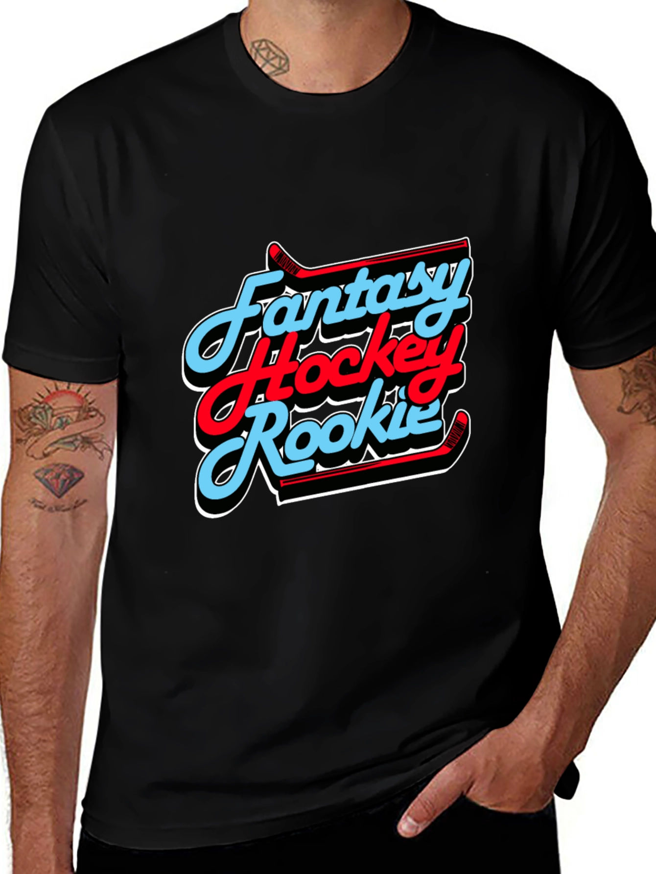 Fantasy Hockey Rookie Graphic Tee
