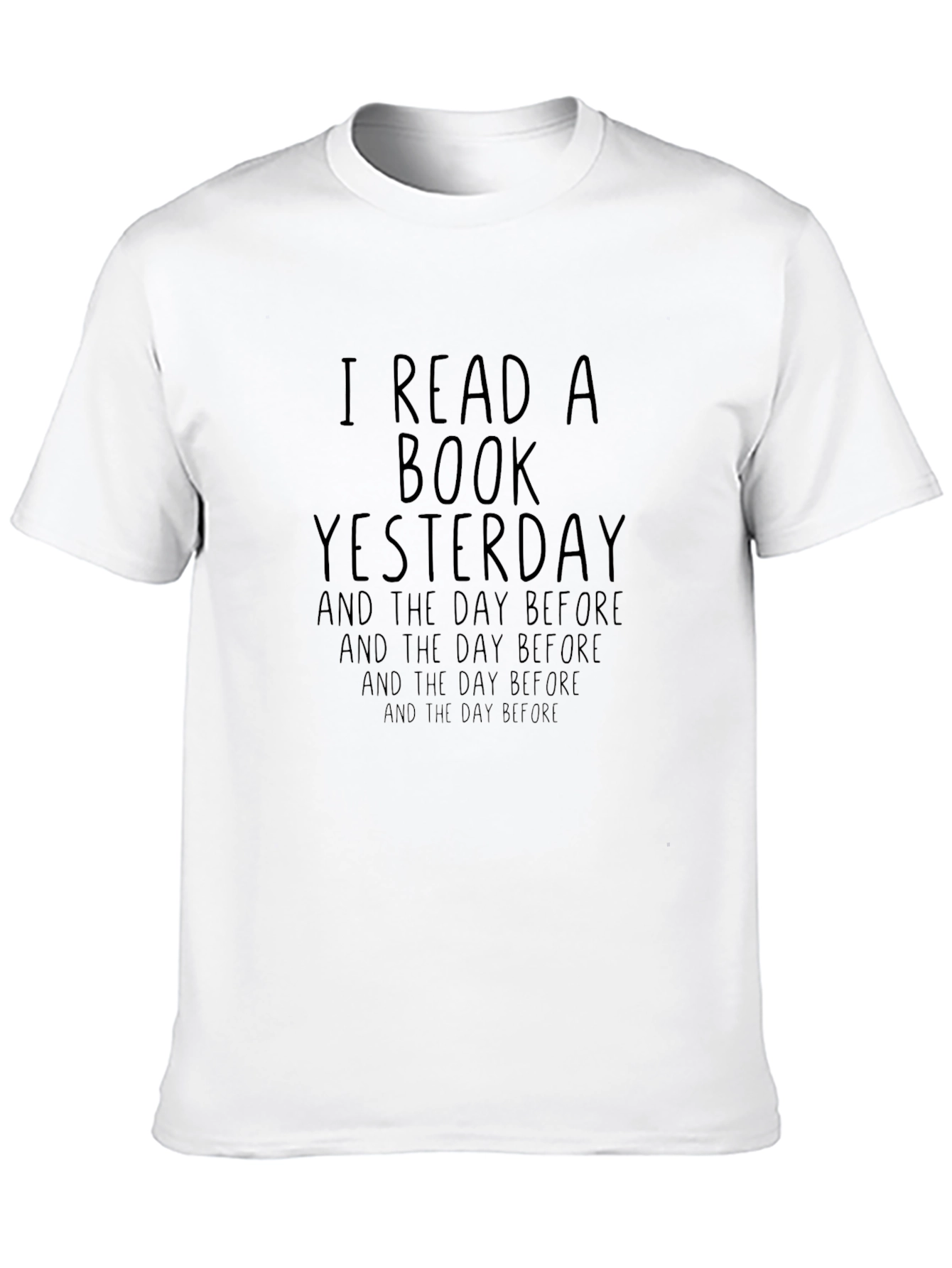 I Read A Book T-Shirt - Book Lover Tee