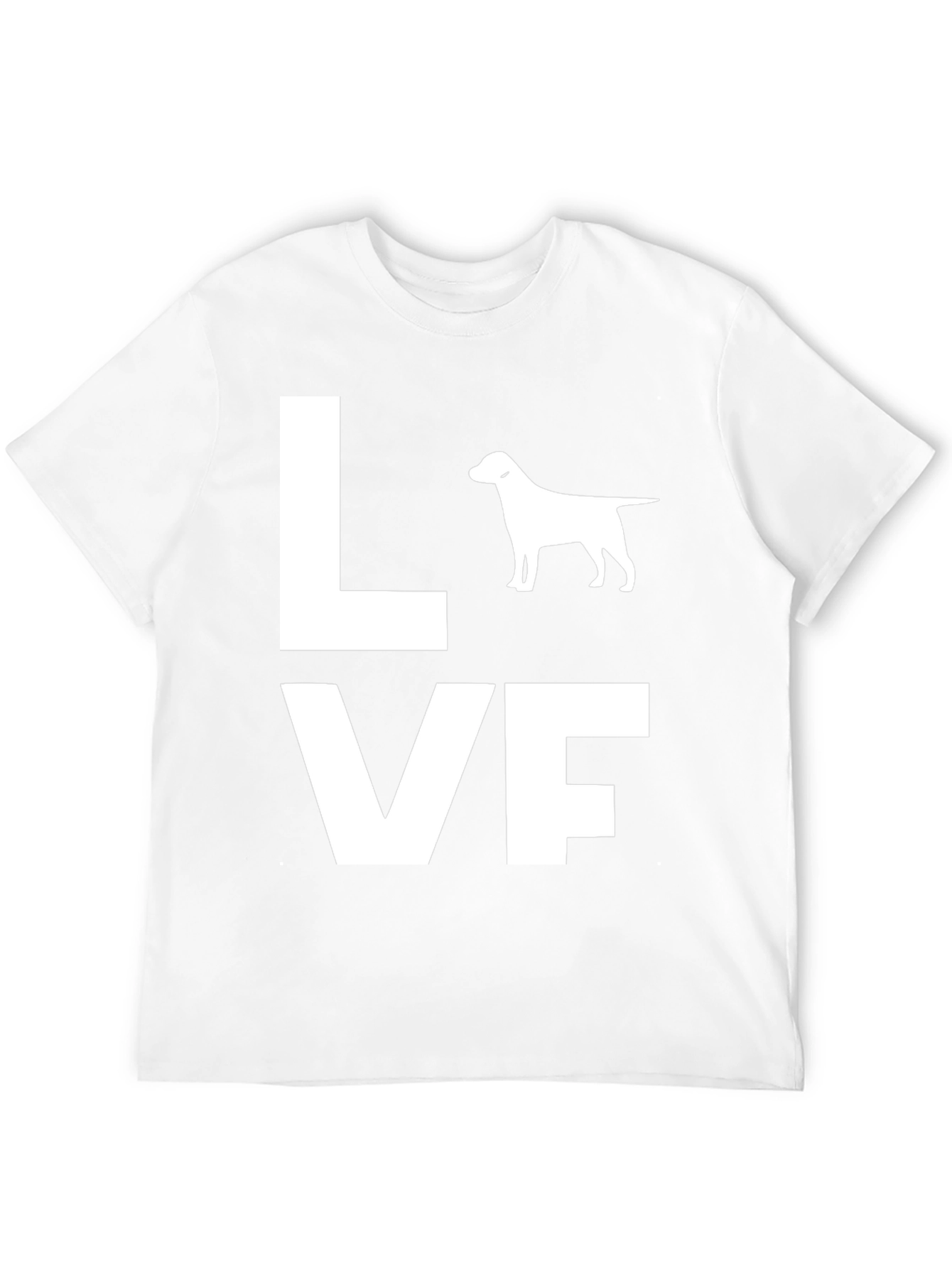 Love Dog T-Shirt - Black Graphic Tee